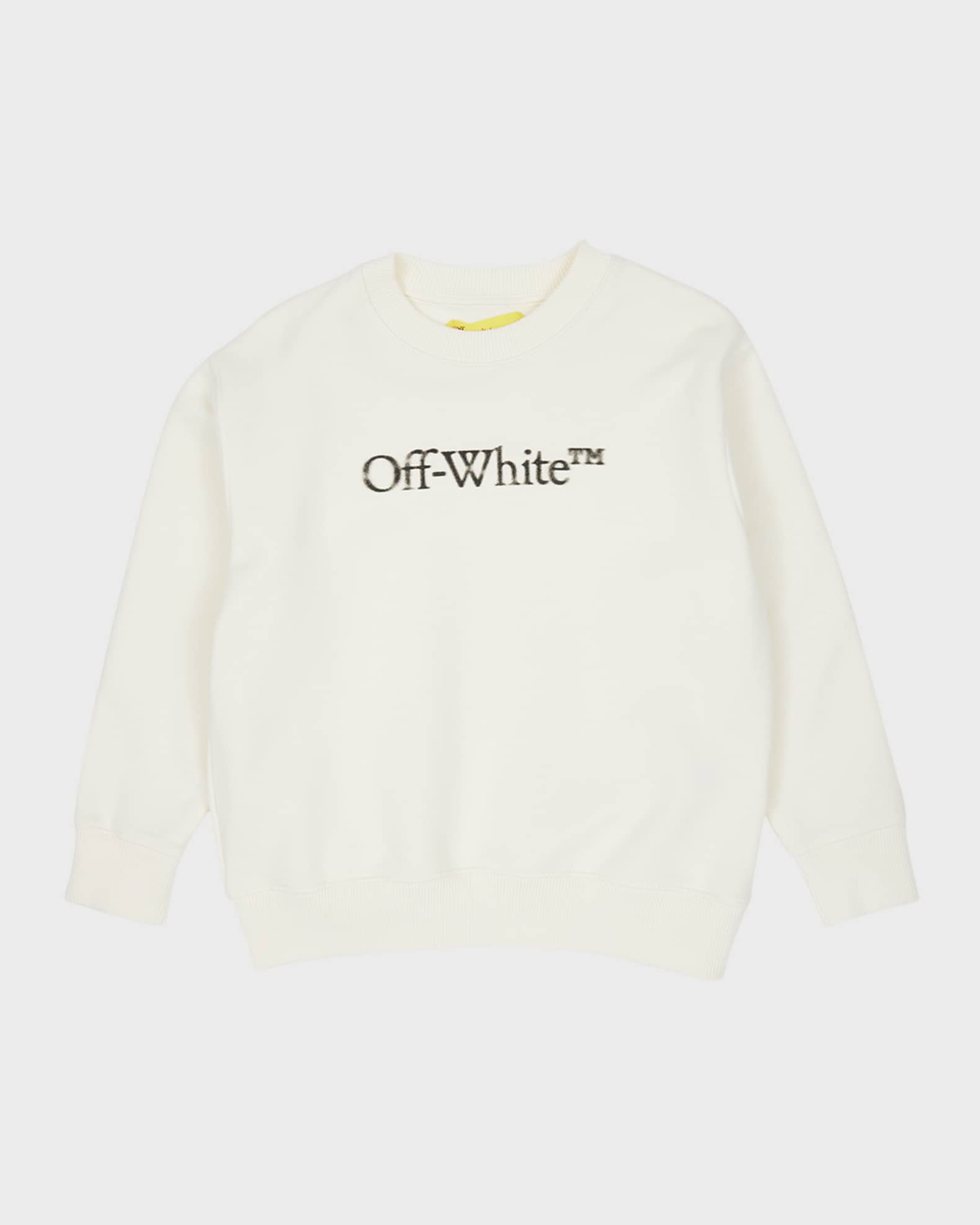 Off-White c/o Virgil Abloh Logo Detail Tote Bag in Natural for Men