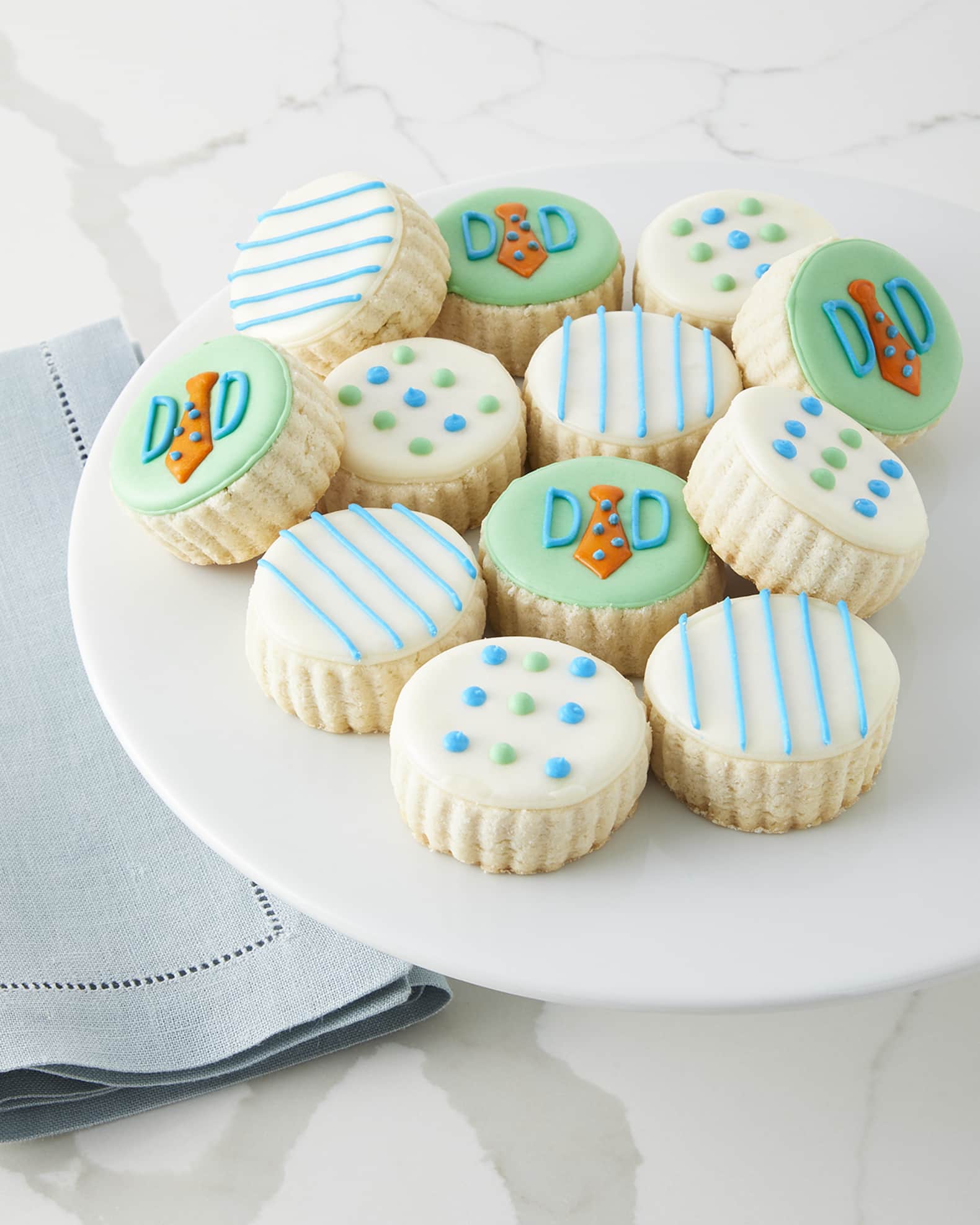 Father's Day Hand-Glazed Shortbread, 12 Count 0