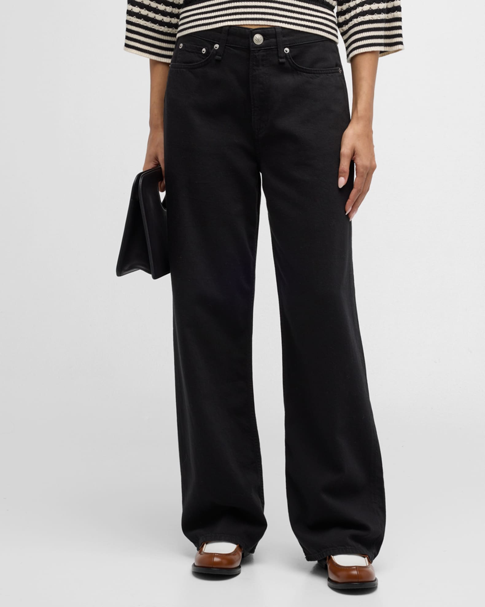 Featherweight Logan Wide-Leg Jeans 1