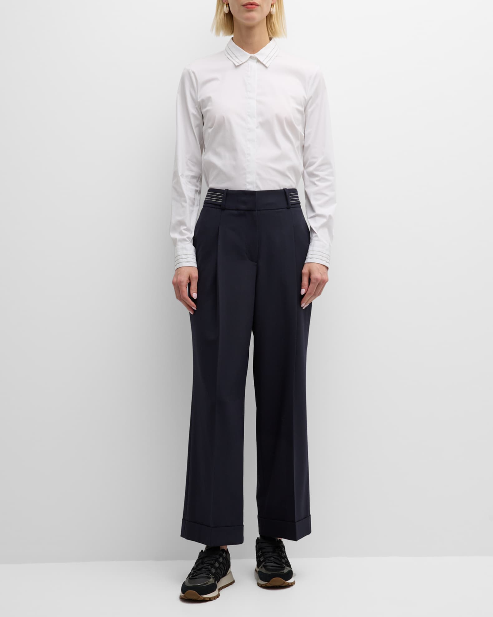 Carnation Classic Collared Button Down Poplin Shirts