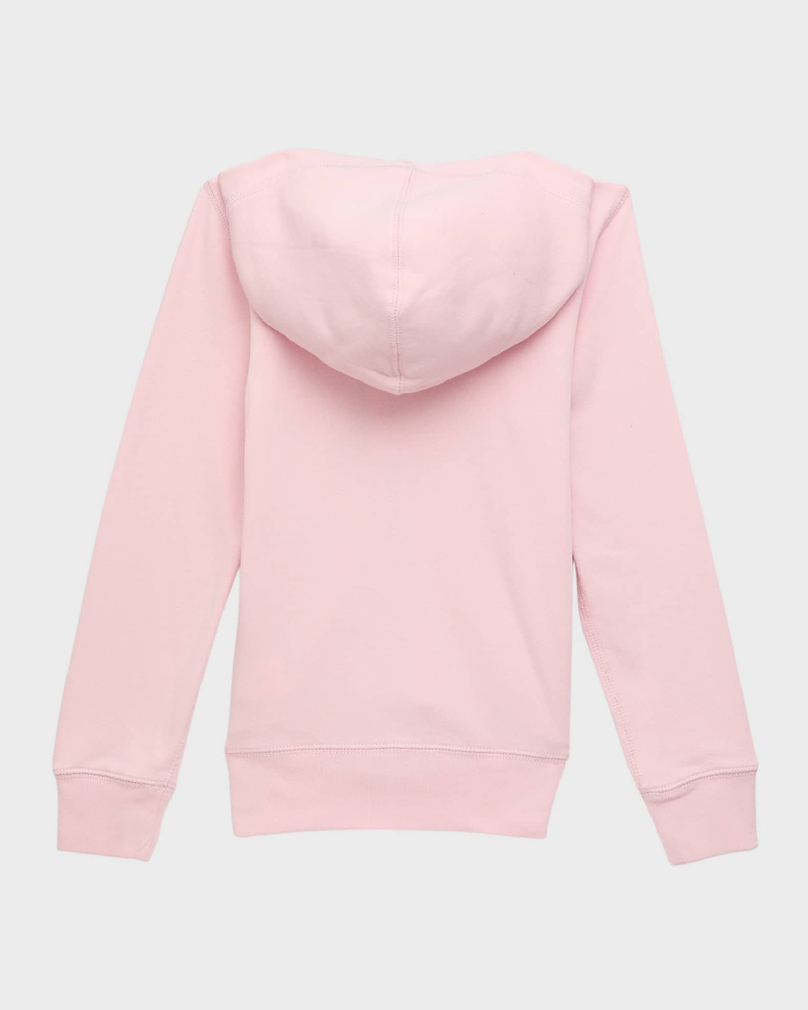 Girl's Classic Embroidered Pony Hoodie 1