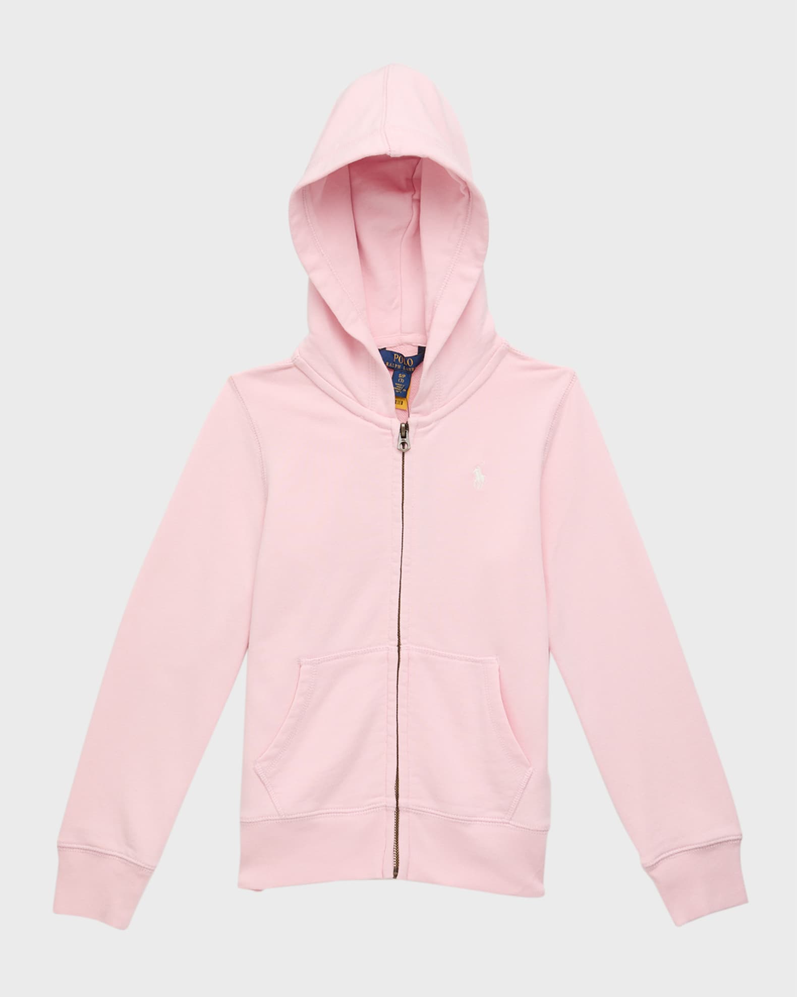 Girl's Classic Embroidered Pony Hoodie 0