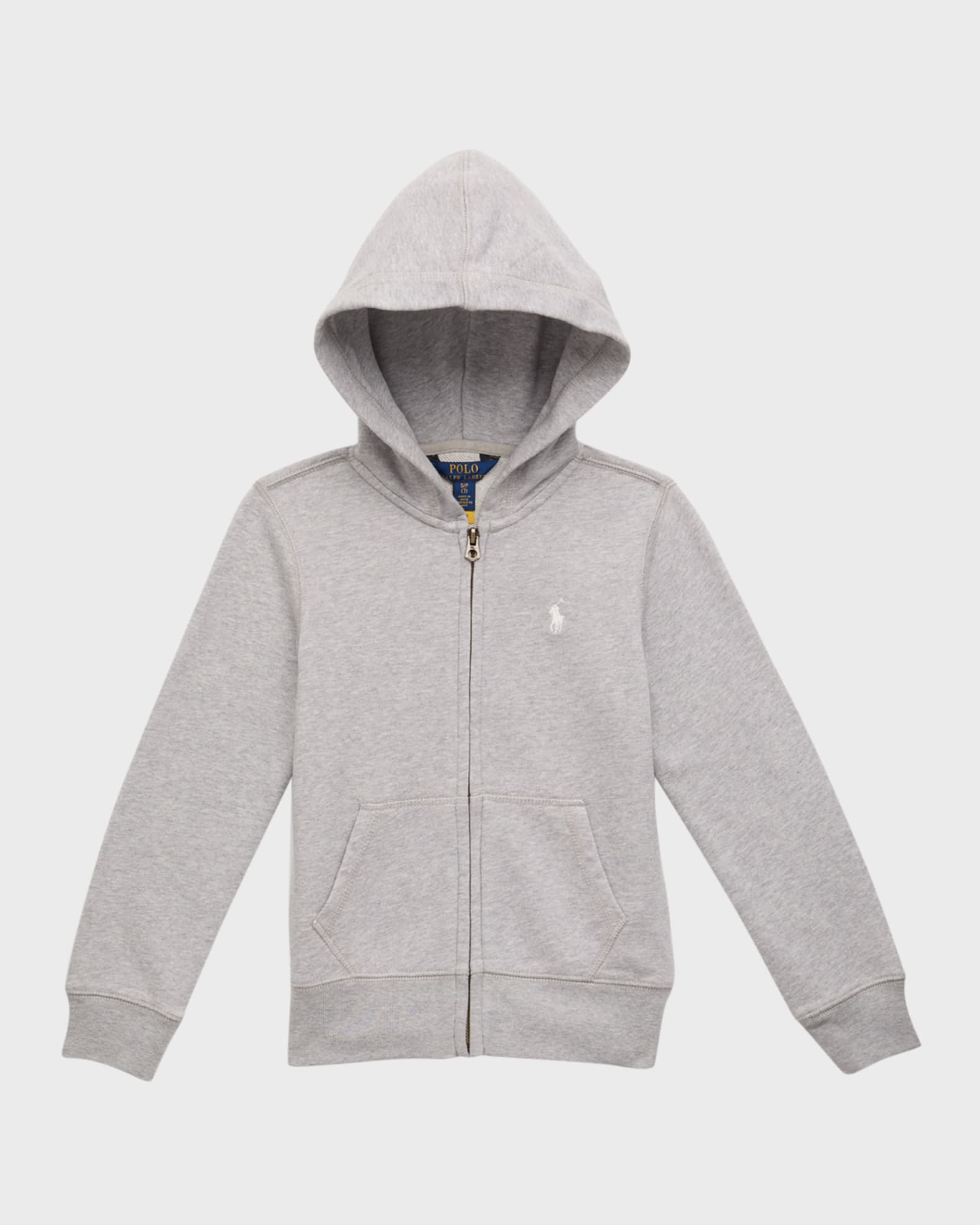 Boy's Cotton-Blend-Fleece Hoodie 0