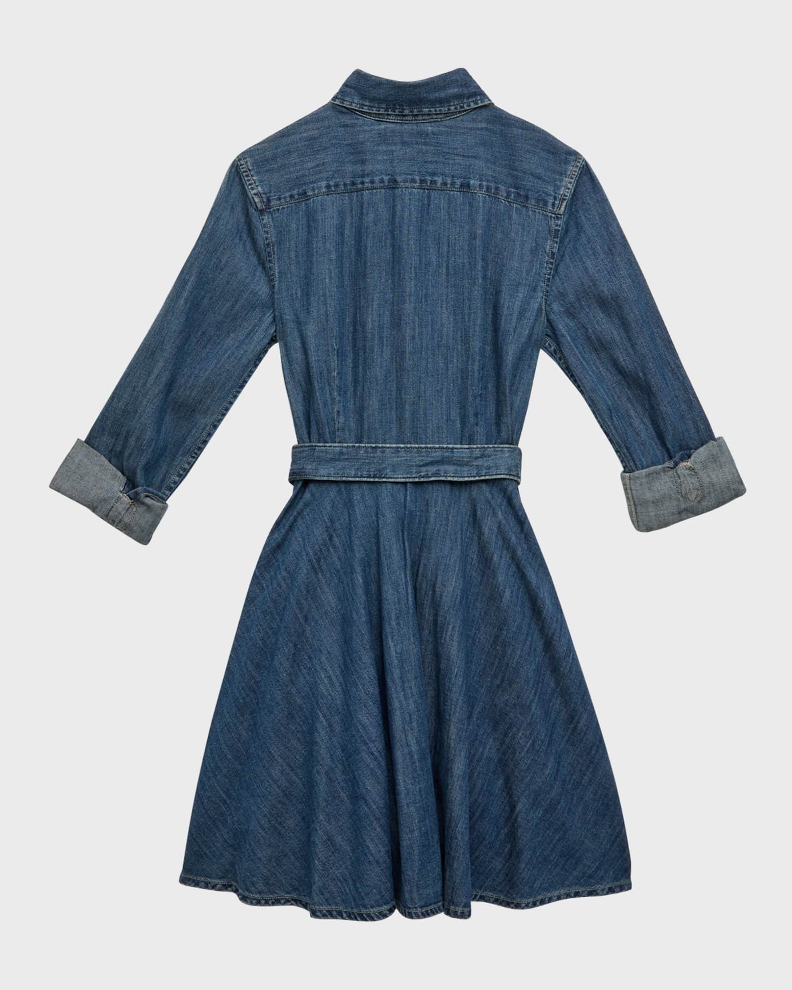 Ralph lauren girls denim dress new arrivals