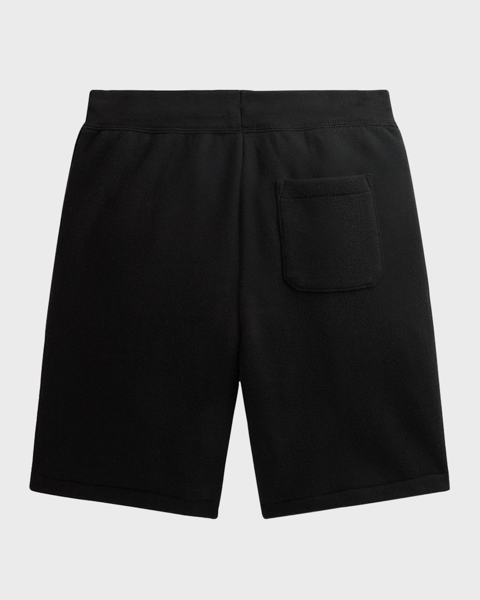 Kid's Embroidered Pony Fleece Shorts, Size S-XL 1