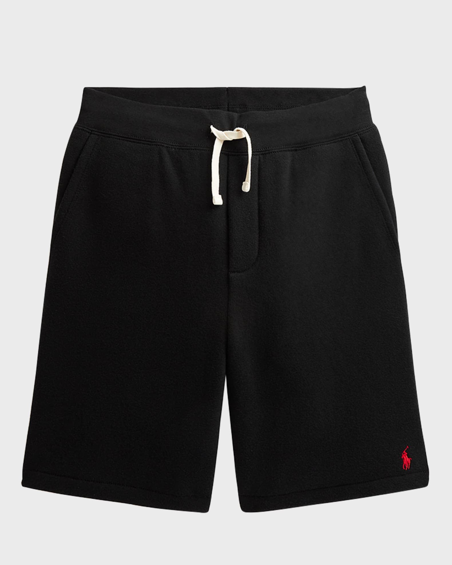 Kid's Embroidered Pony Fleece Shorts, Size S-XL 0