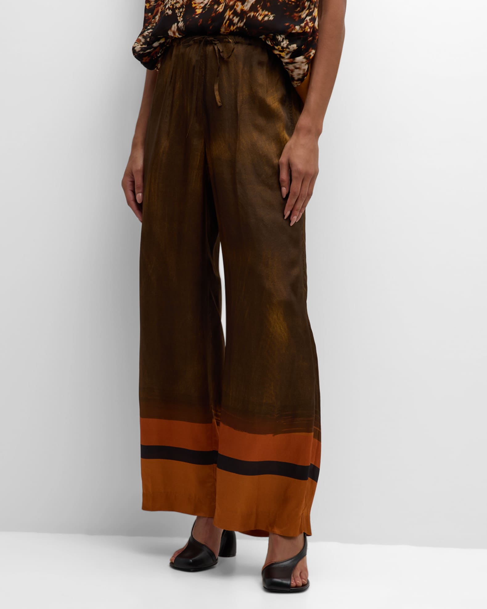 Dries Van Noten Women 01770 Puvis Bis Long 9155 W.W.Pants