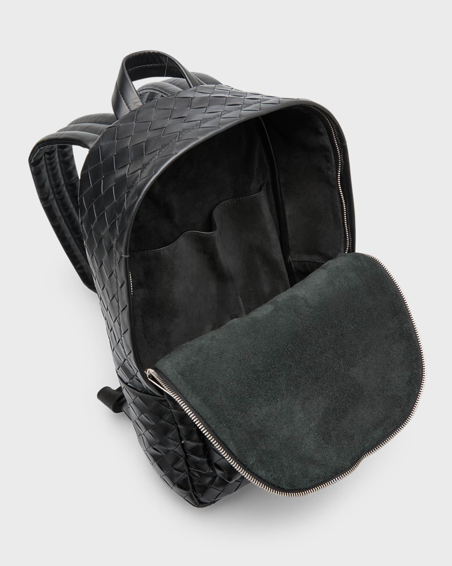 Bottega Veneta Men s Small Intrecciato Leather Backpack Neiman Marcus