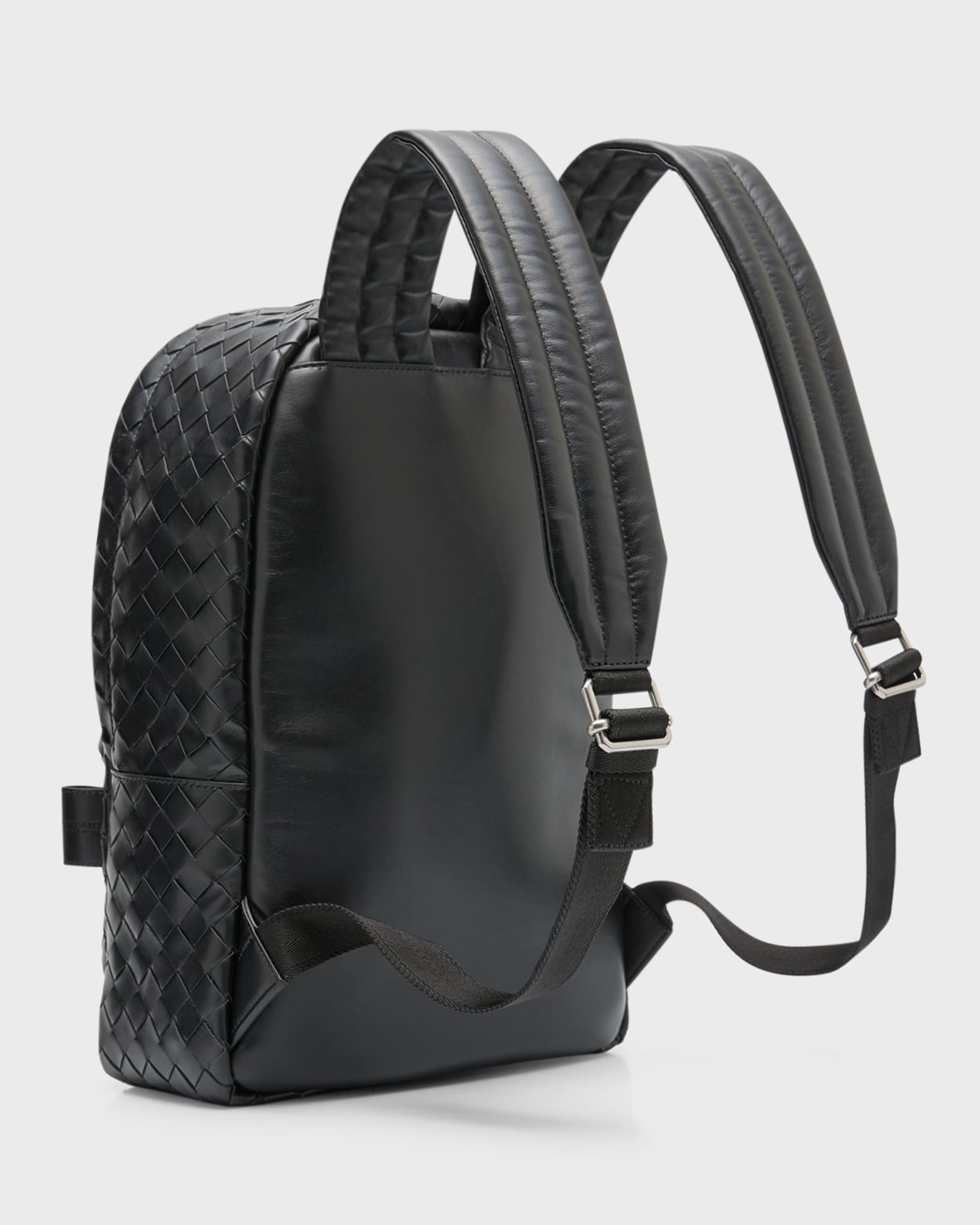 Bottega Veneta Men's Small Intrecciato Leather Backpack