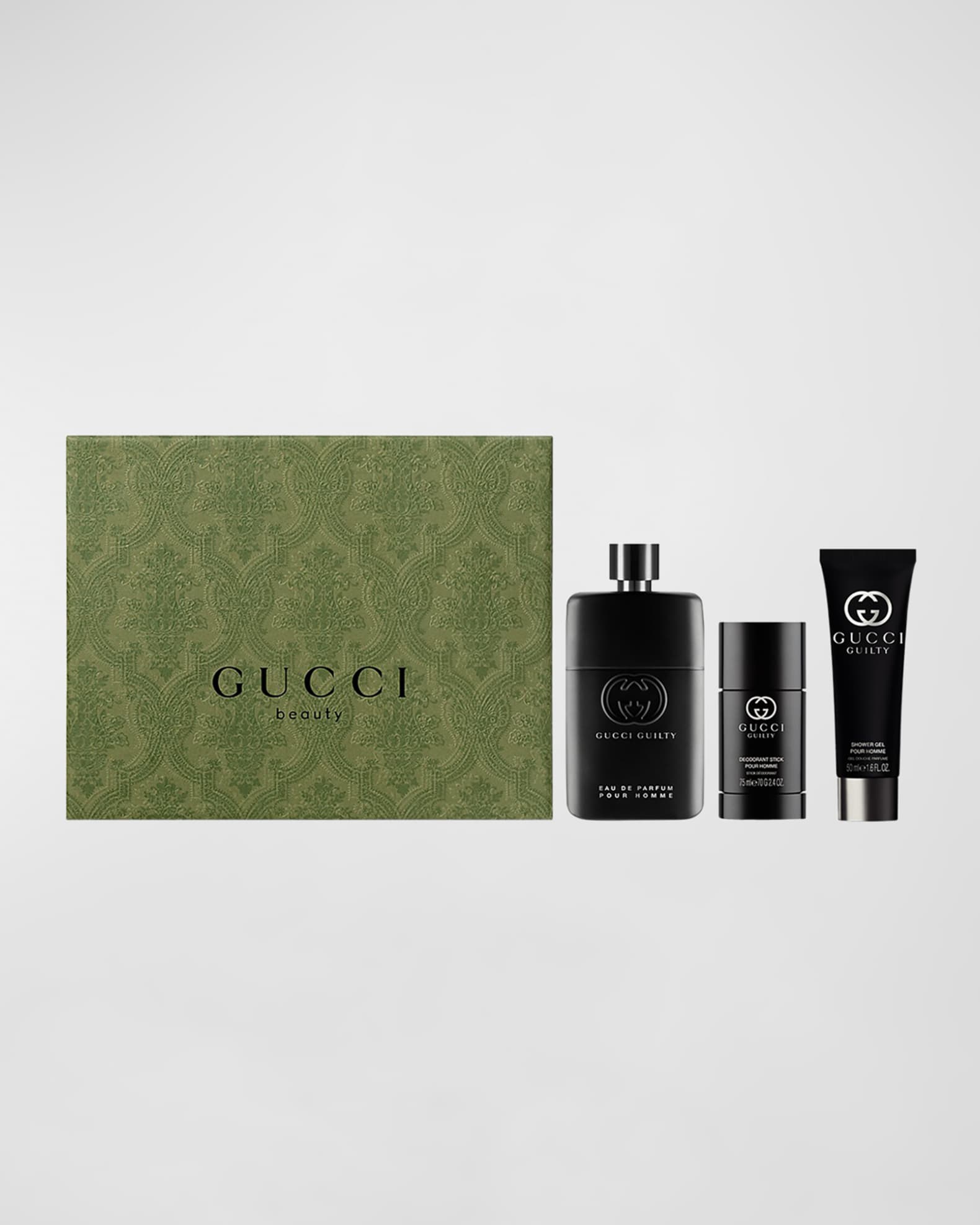 Gucci guilty pour homme eau de parfum gift set clearance
