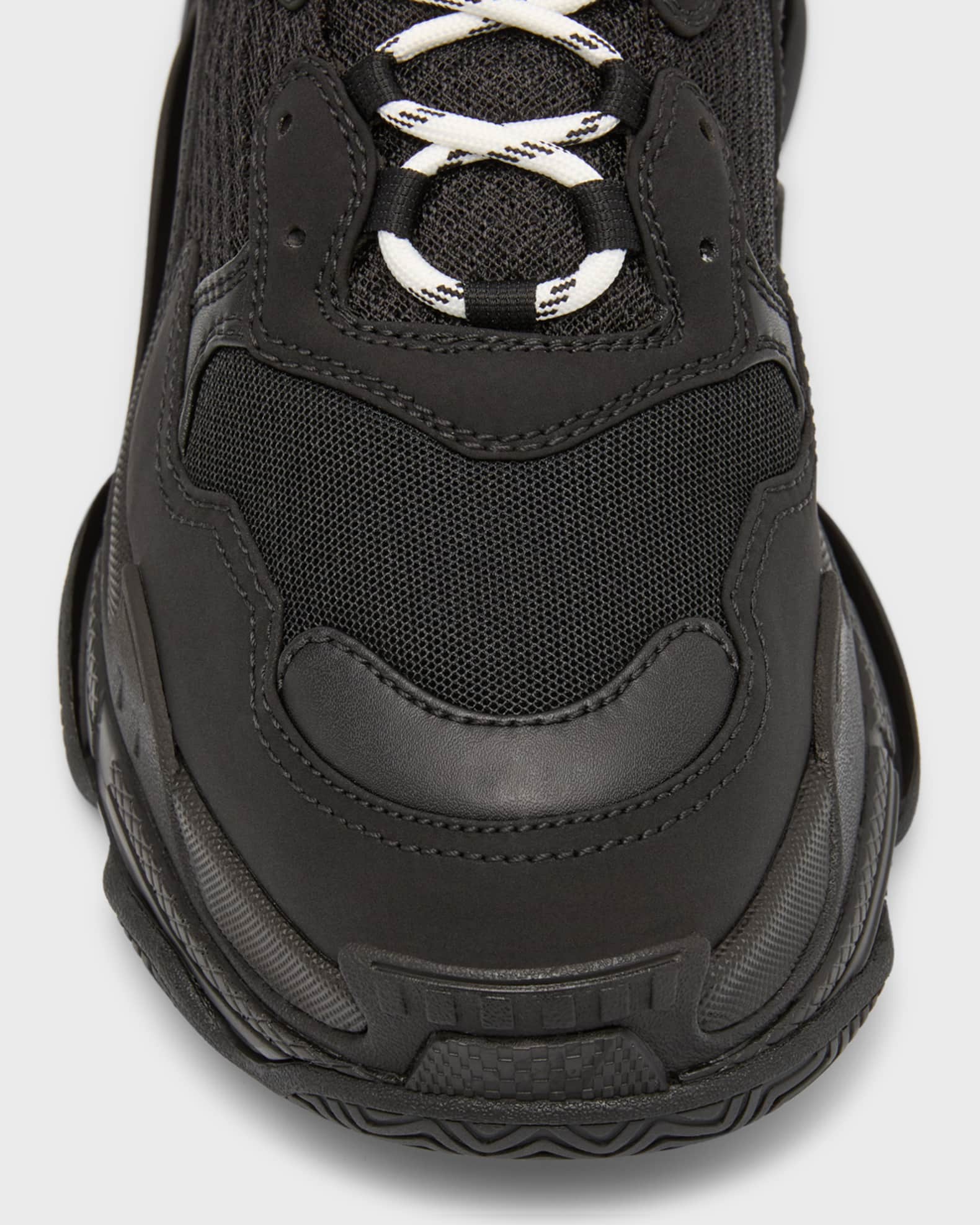 Balenciaga Men's Triple S Mesh Runner Sneakers | Neiman Marcus Balenciaga Men's Triple S Mesh Runner Sneakers | Neiman Marcus