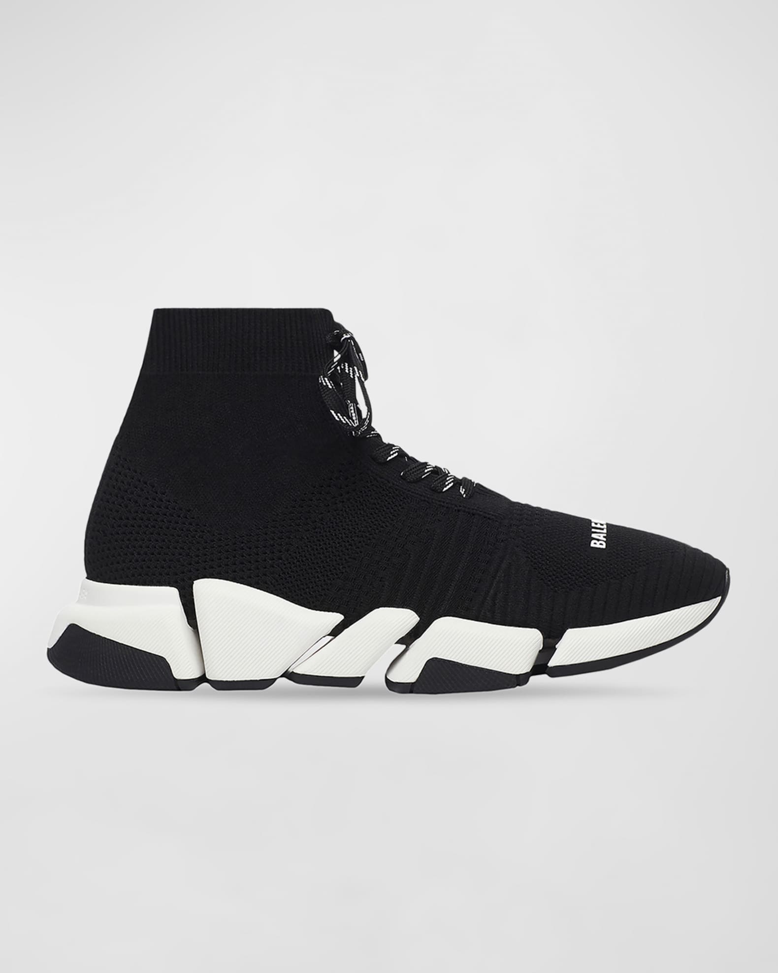 Balenciaga Speed.2 LT Knit Sole Sock Sneakers - Neutrals