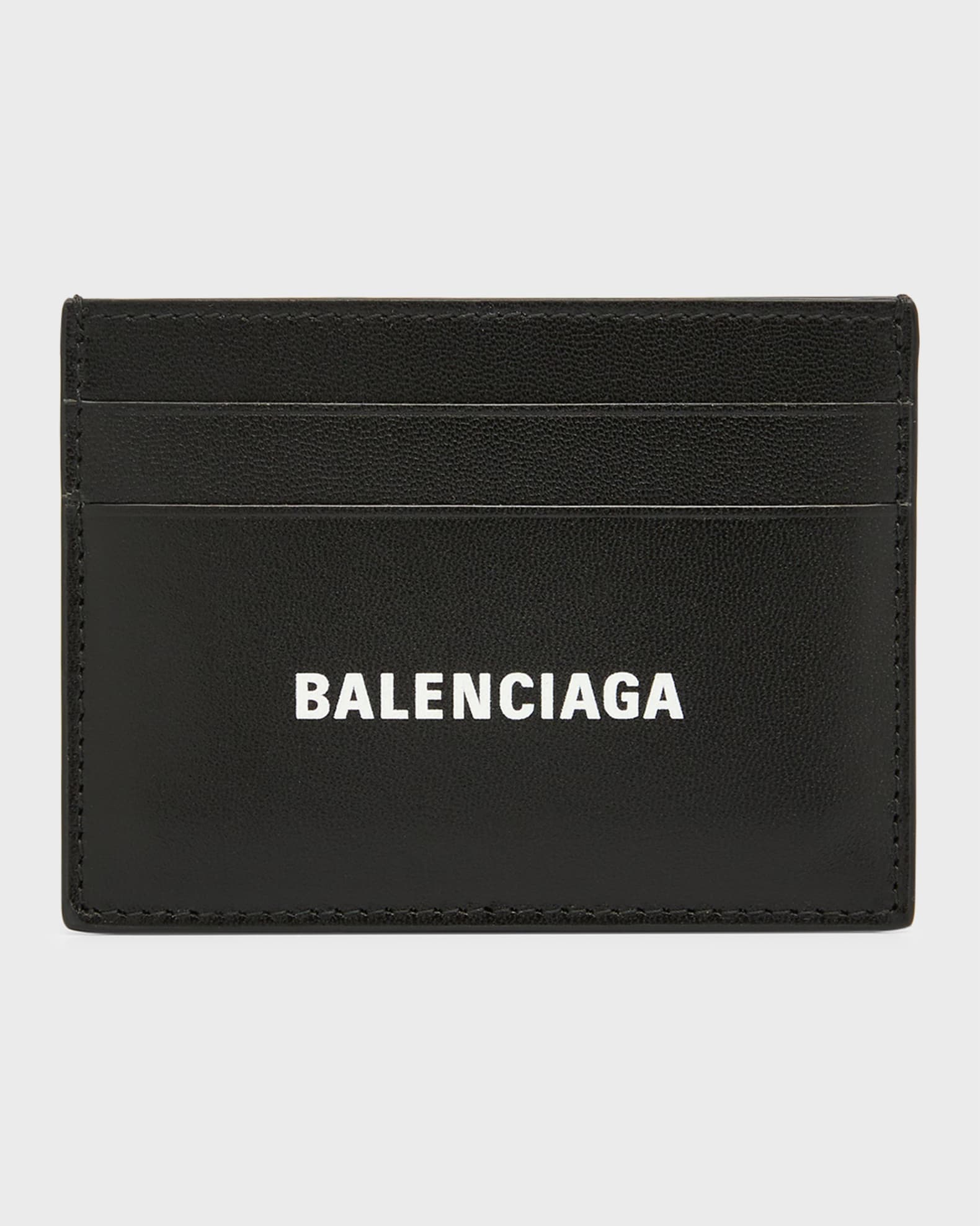 Men's Logo Leather Card Case 0