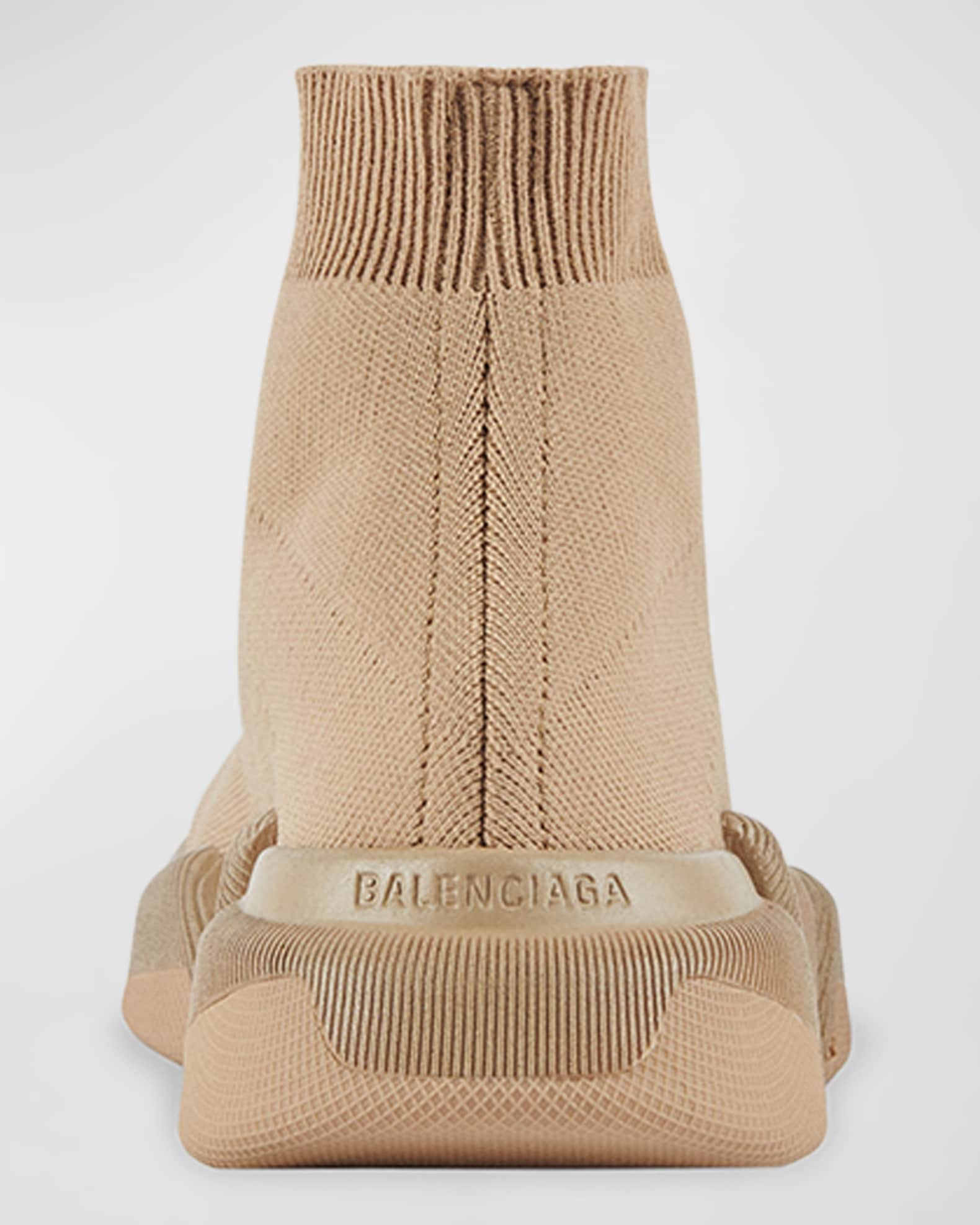 Balenciaga Women's Speed 2.0 LT Sock Sneakers - Beige - Size 5