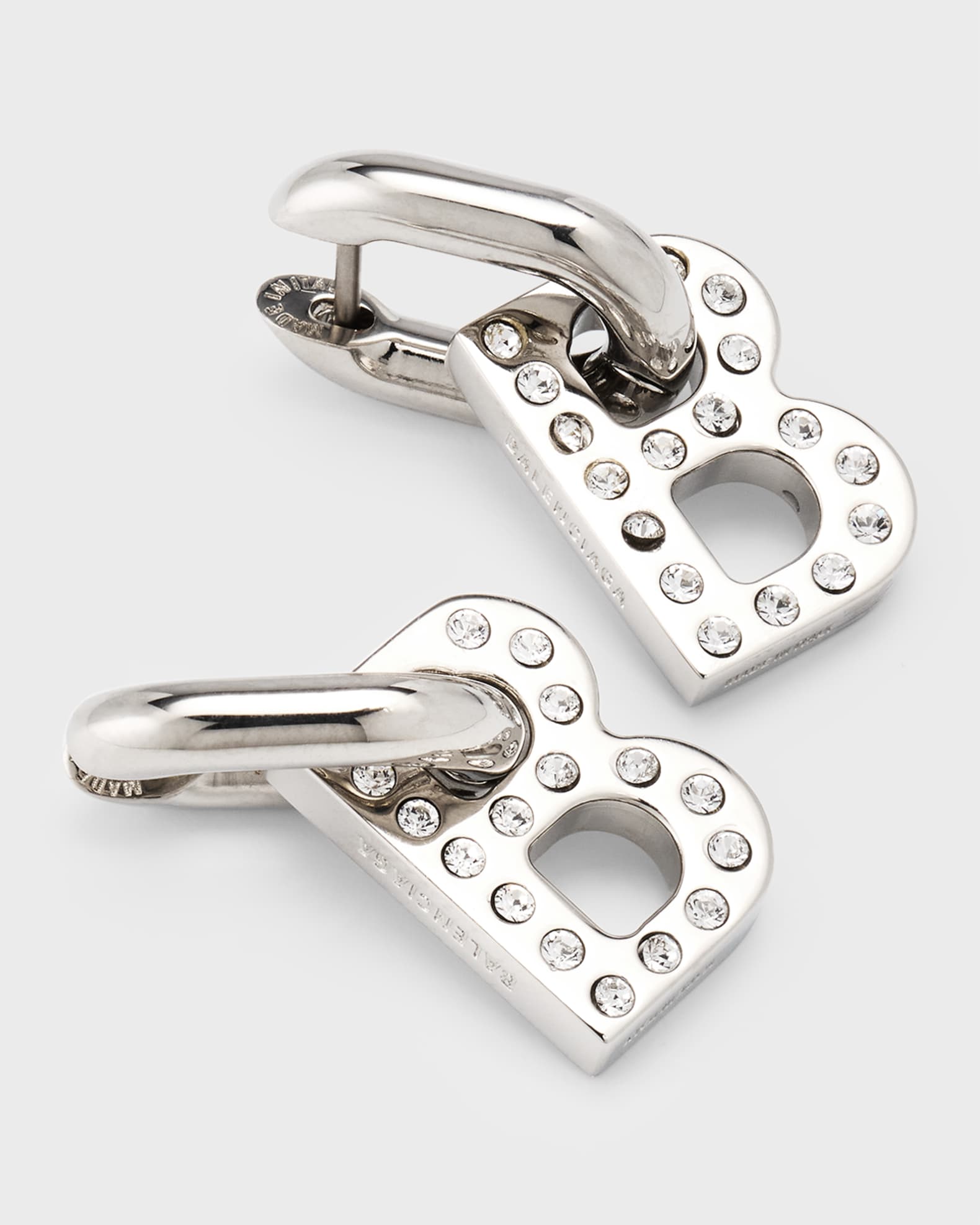 Balenciaga B Chain XS Earrings | Neiman Marcus Balenciaga B Chain XS Earrings | Neiman Marcus