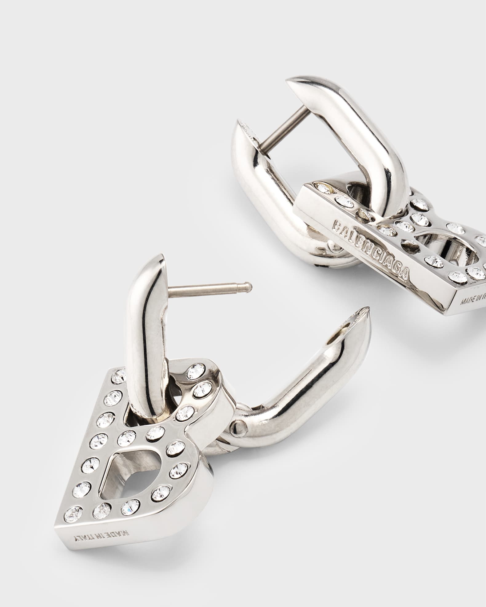 【海外配送可】【送料無料】 Balenciaga Marcus Neiman | Earrings XS Chain B アクセサリー