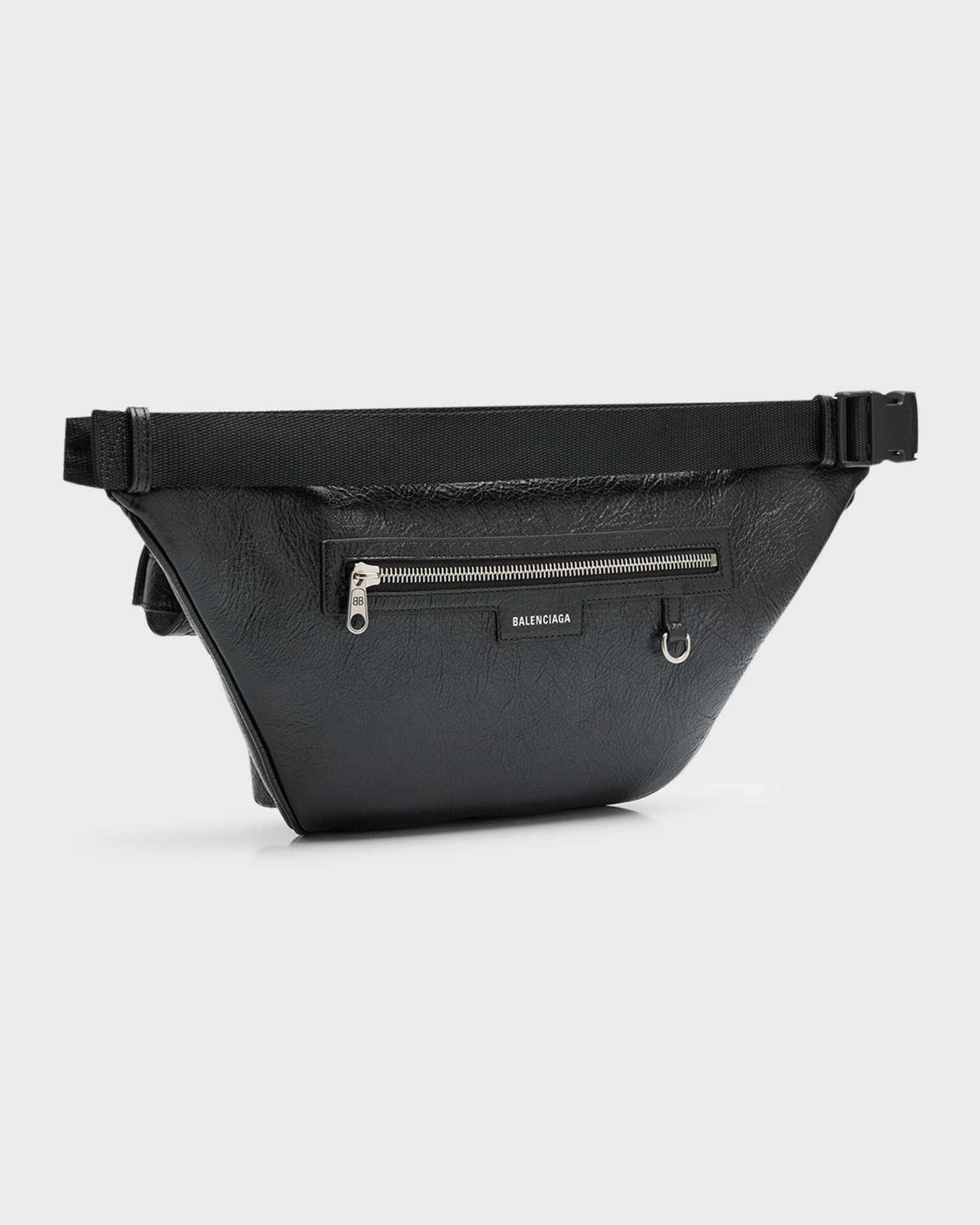 Balenciaga Men s Superbusy Leather Belt Bag Neiman Marcus