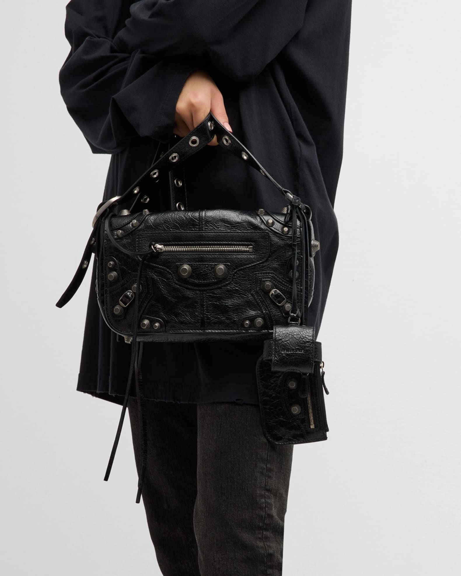 Men's Le Cagole Men XS Flap Bag