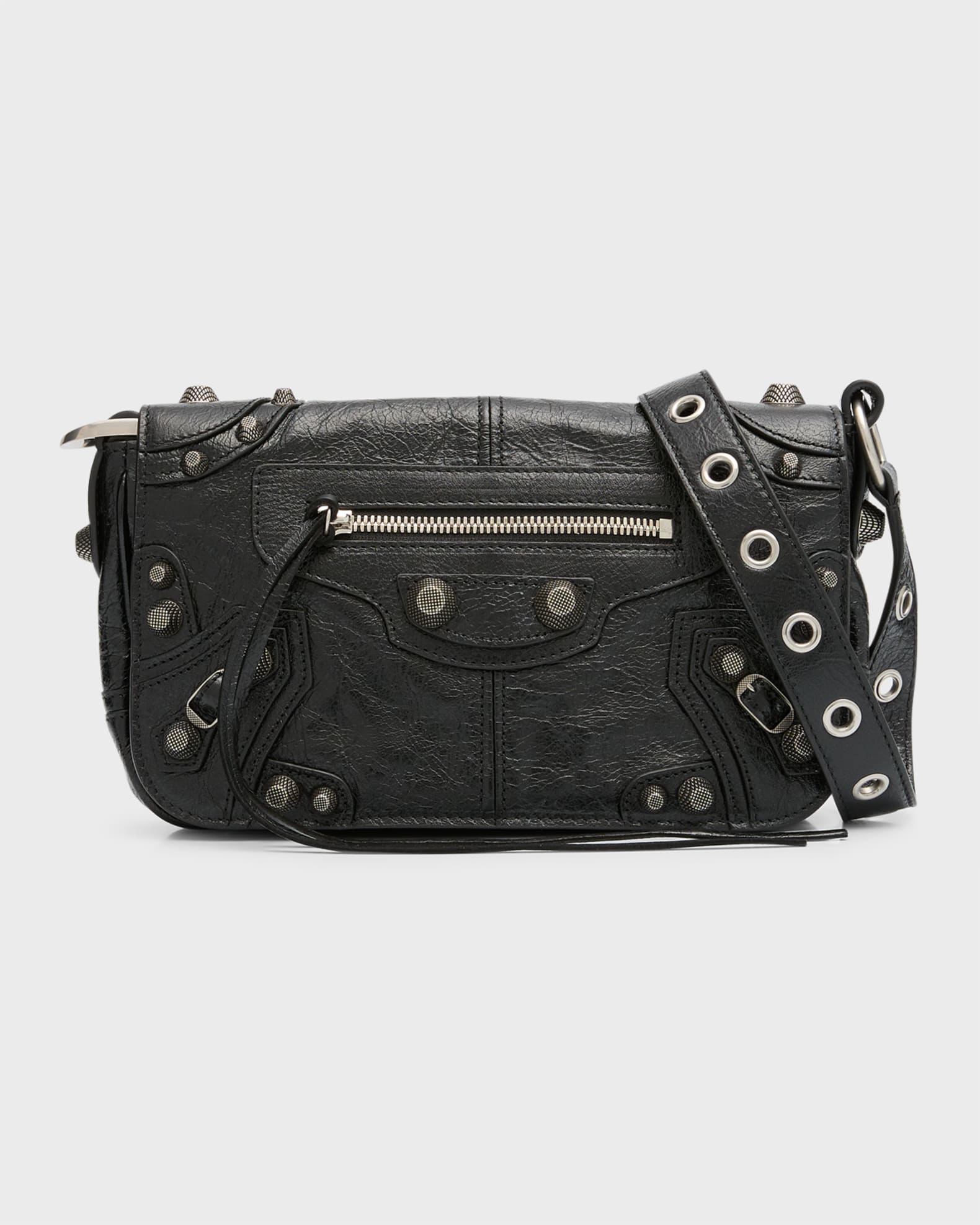 Men's Le Cagole Men Crossbody Bag in Black