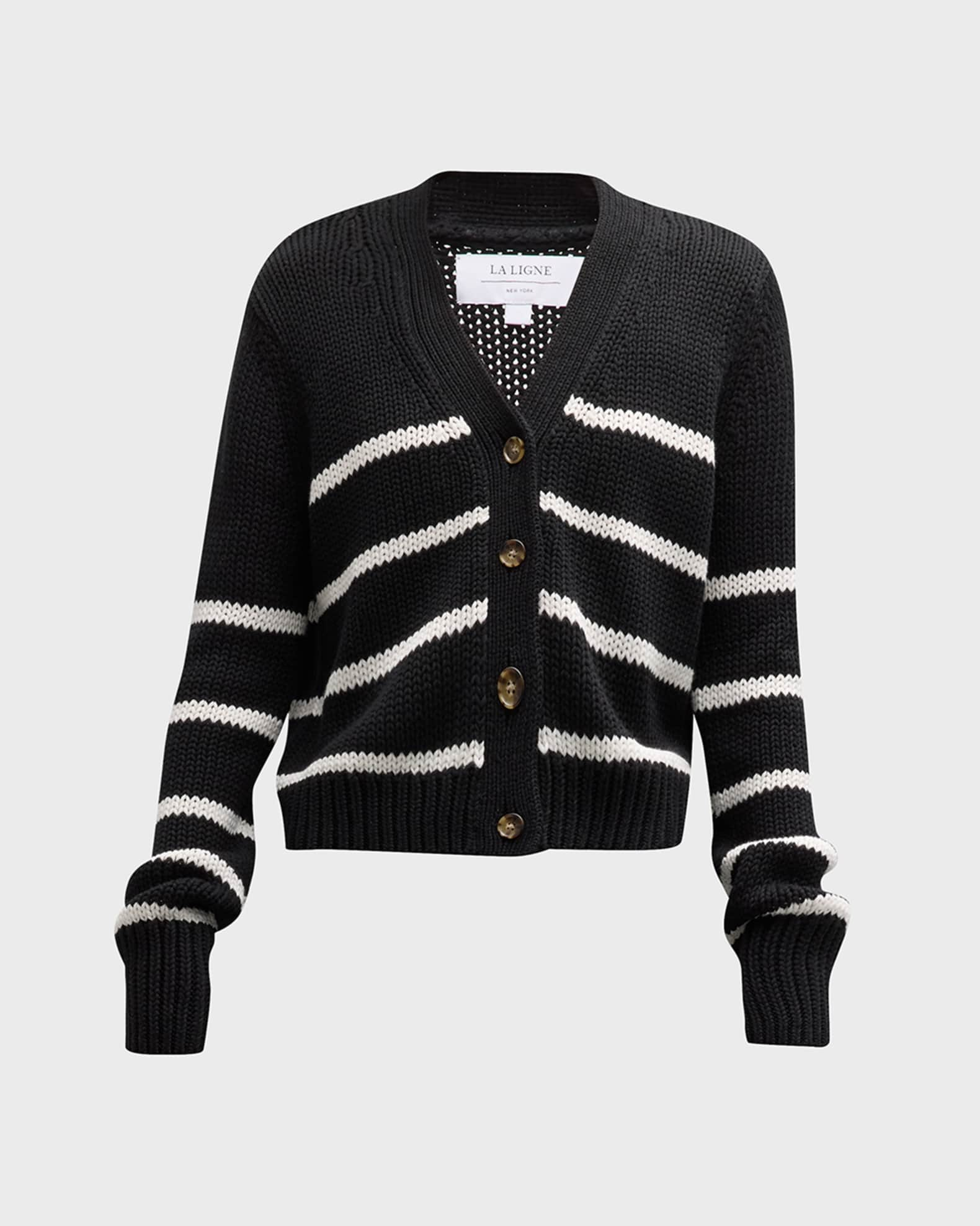 Louis Vuitton Chunky Stripes Cardigan