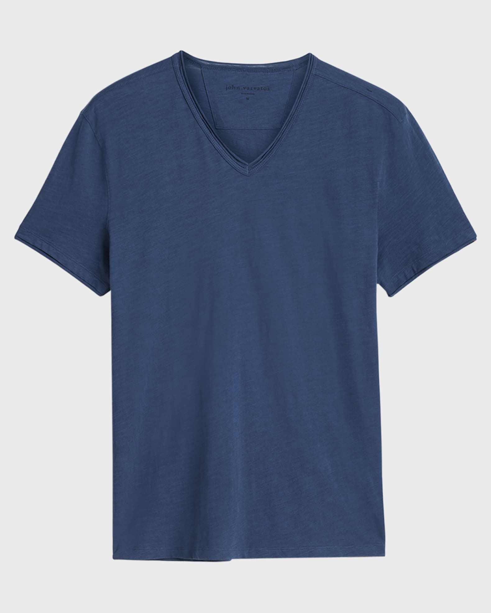 John Varvatos Men's Slub V-Neck T-Shirt | Neiman Marcus