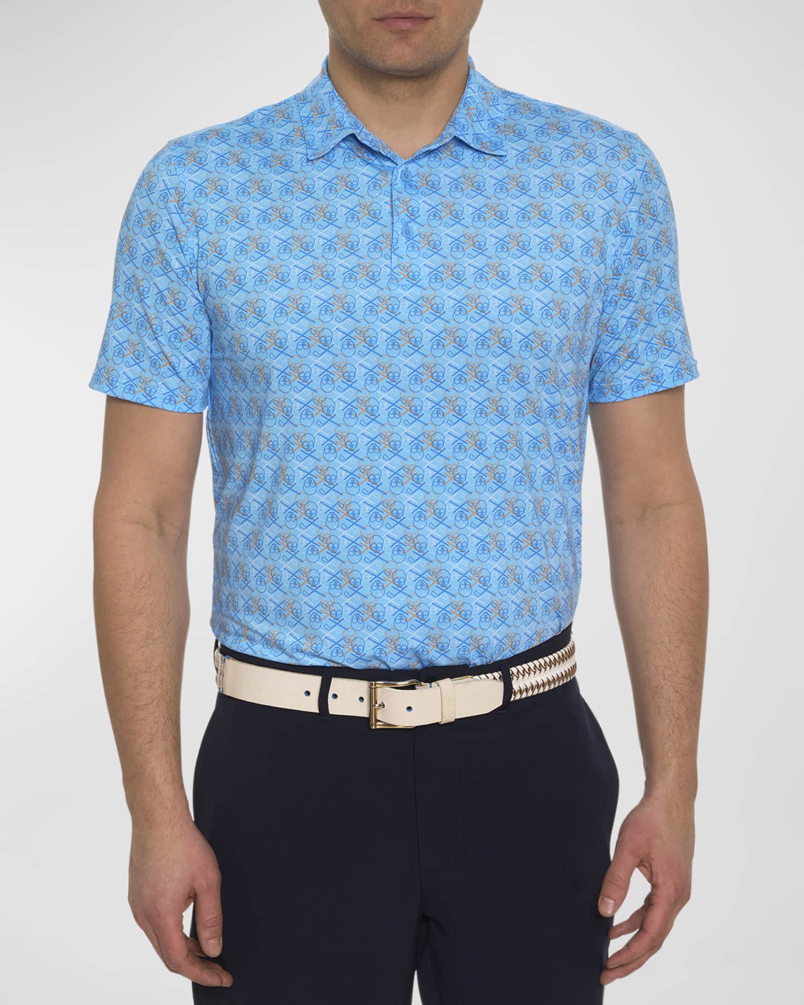 Louis Vuitton - Monogram Tile Long Shirt Dress - Blue - Women - Size: 40 - Luxury
