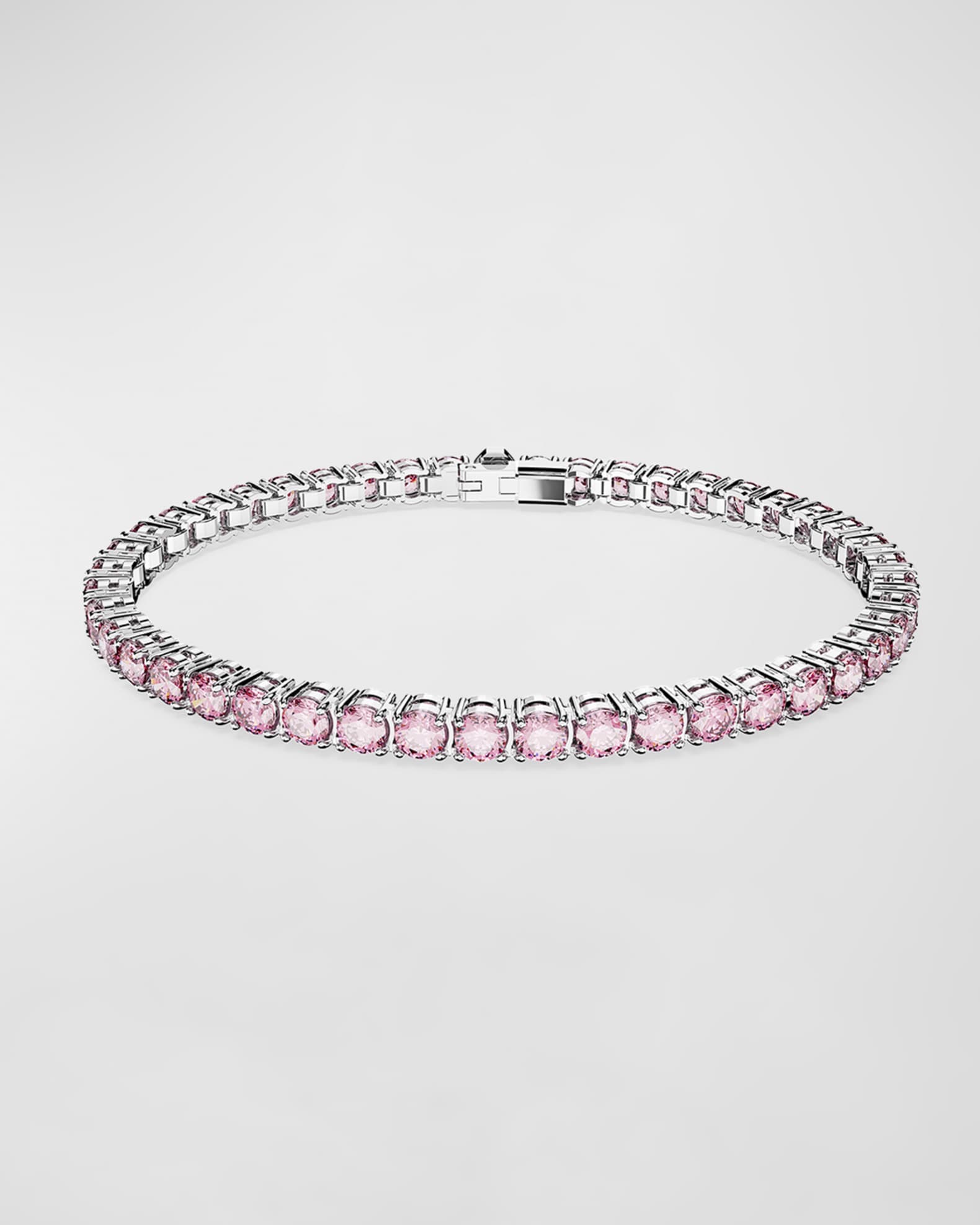 Crystal tennis bracelet discount