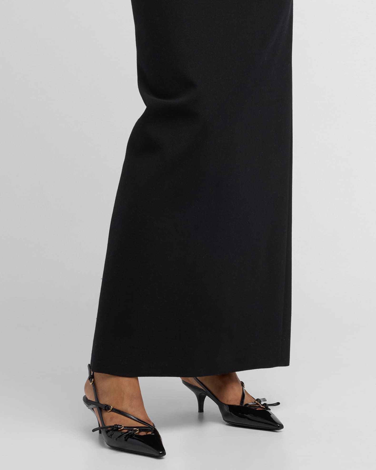 Miu Miu Patent Buckle-Trio Slingback Pumps | Neiman Marcus Miu Miu Patent Buckle-Trio Slingback Pumps | Neiman Marcus
