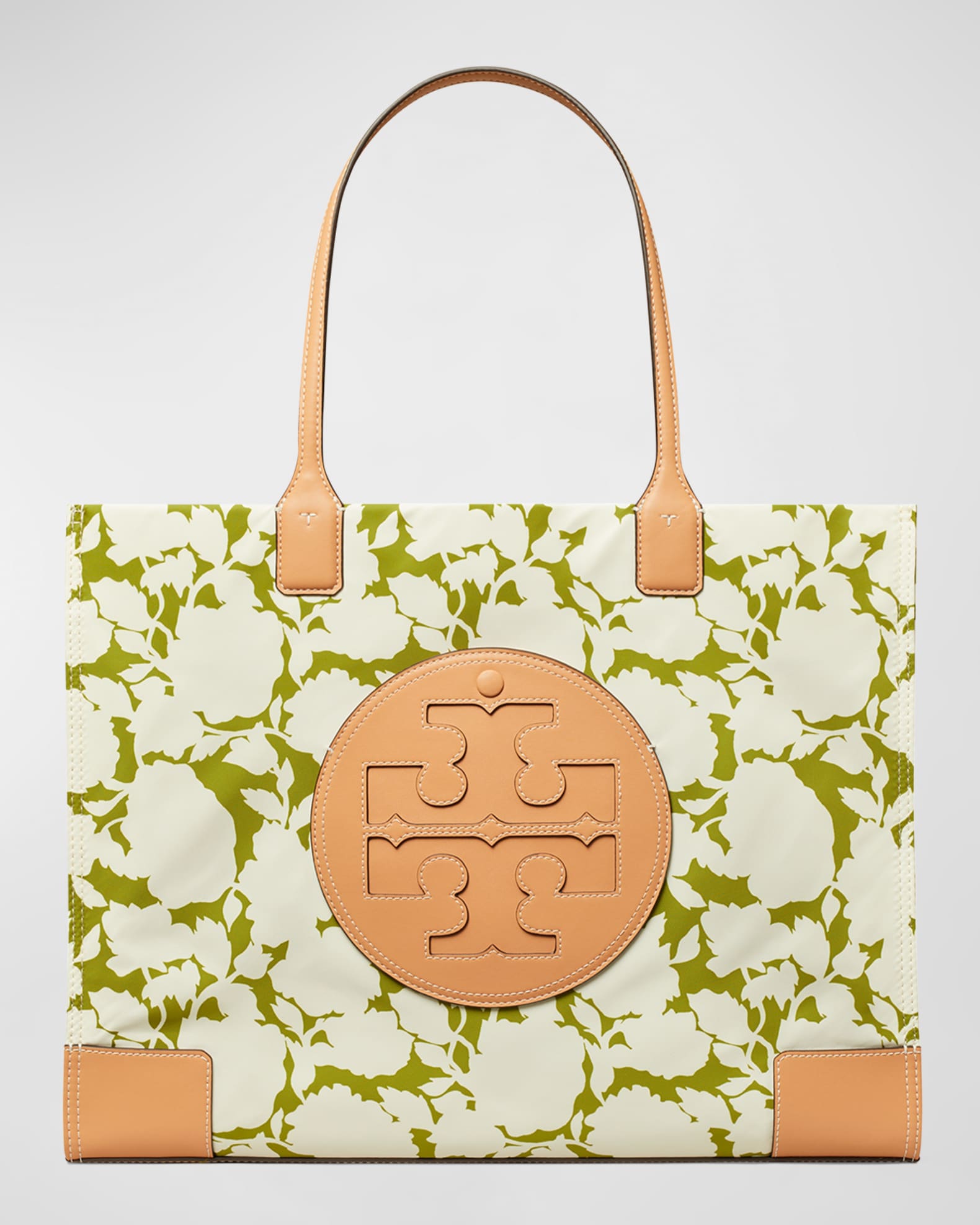 Tory Burch Ella Flower-Print Tote Bag