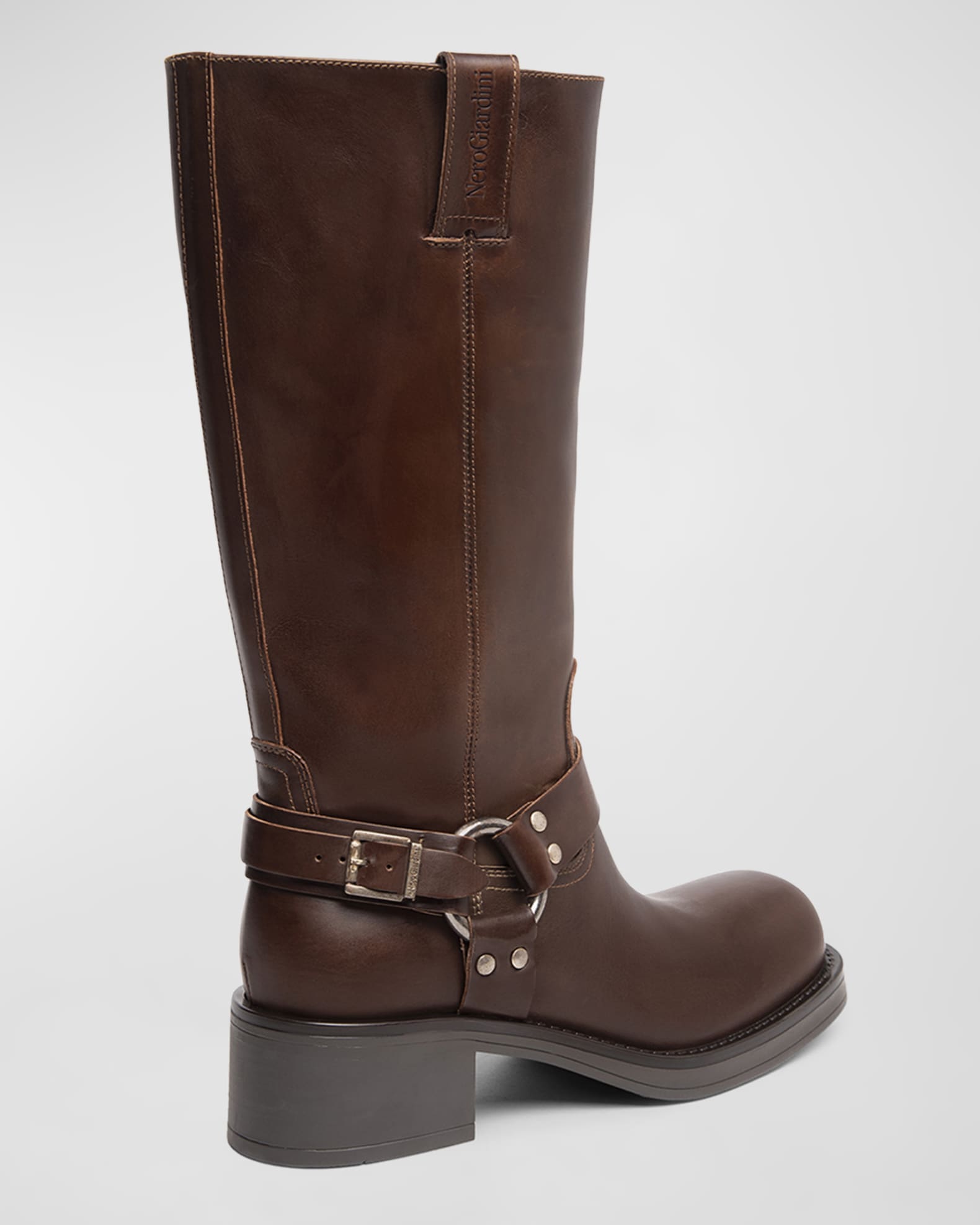 Biker on sale boots neri