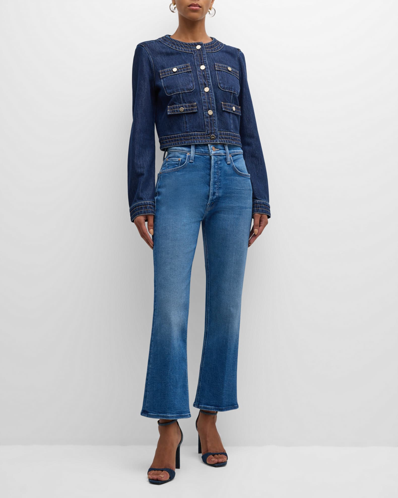 MOTHER The Tripper Ankle Jeans | Neiman Marcus