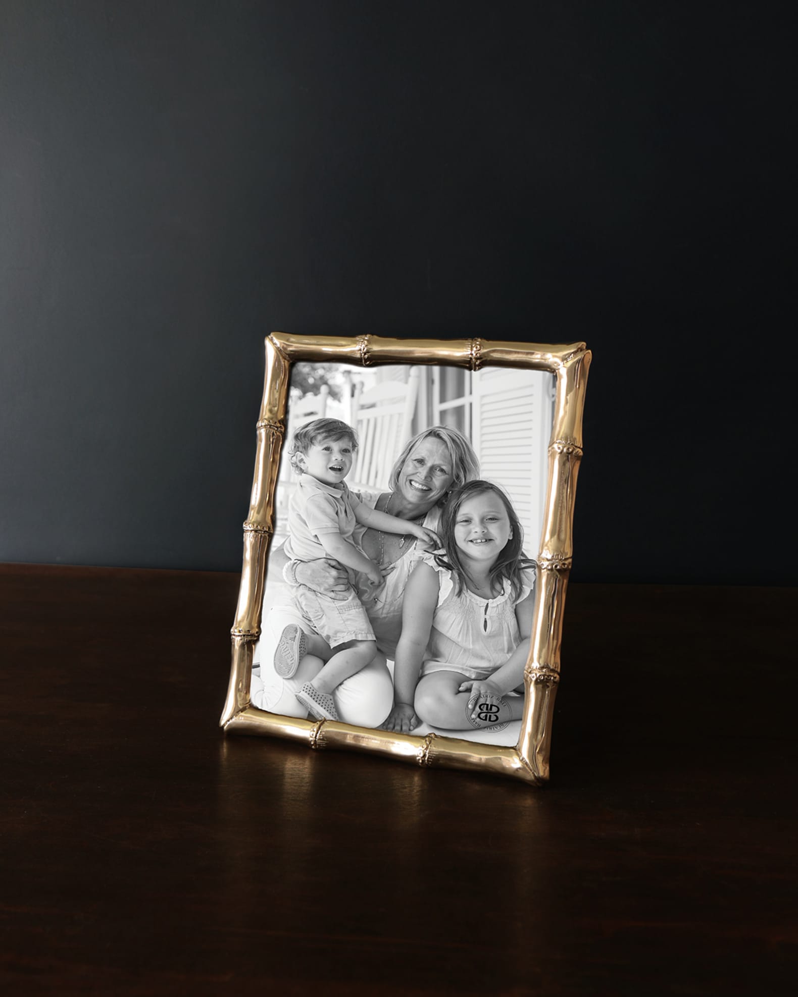 Sierra Modern Bamboo Gold Frames Neiman Marcus