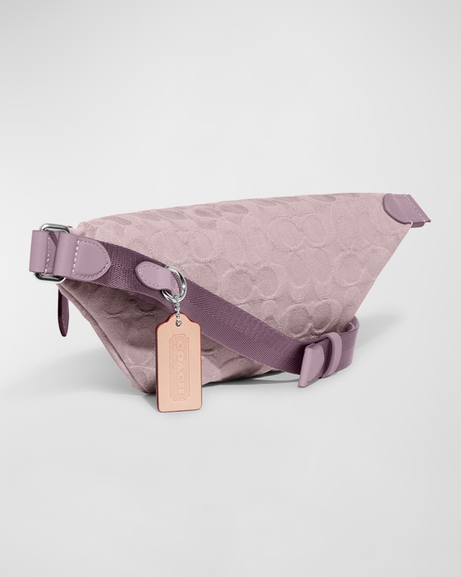 Coach Charter 7 Signature Monogram Denim Belt Bag Neiman Marcus