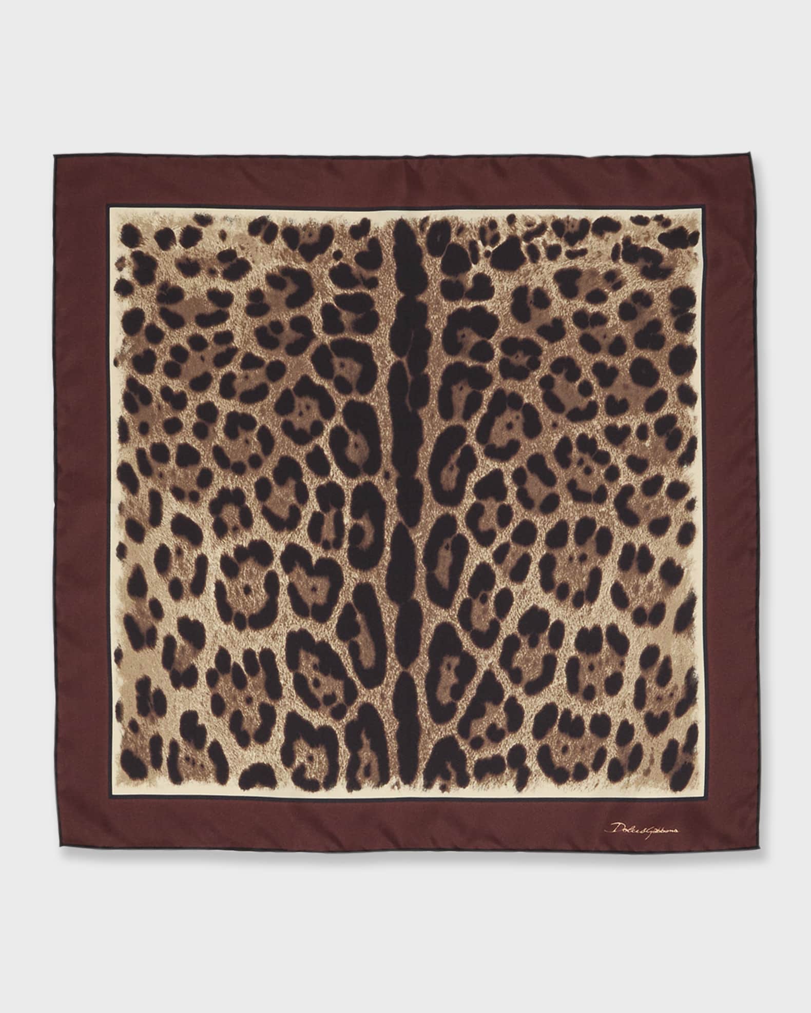 Jaguar Silk Square Scarf  0