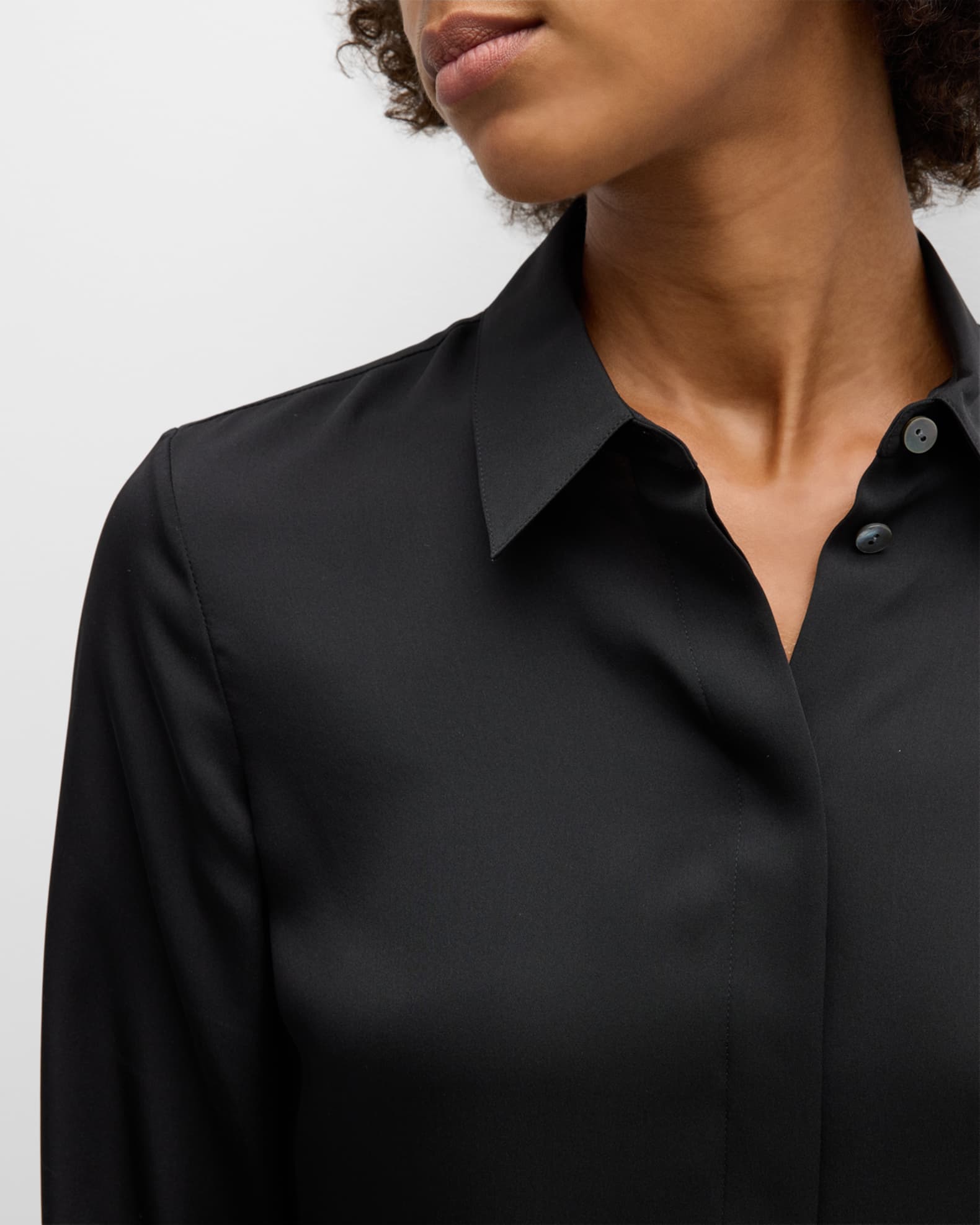 Theory Classic Fitted Shirt | Neiman Marcus