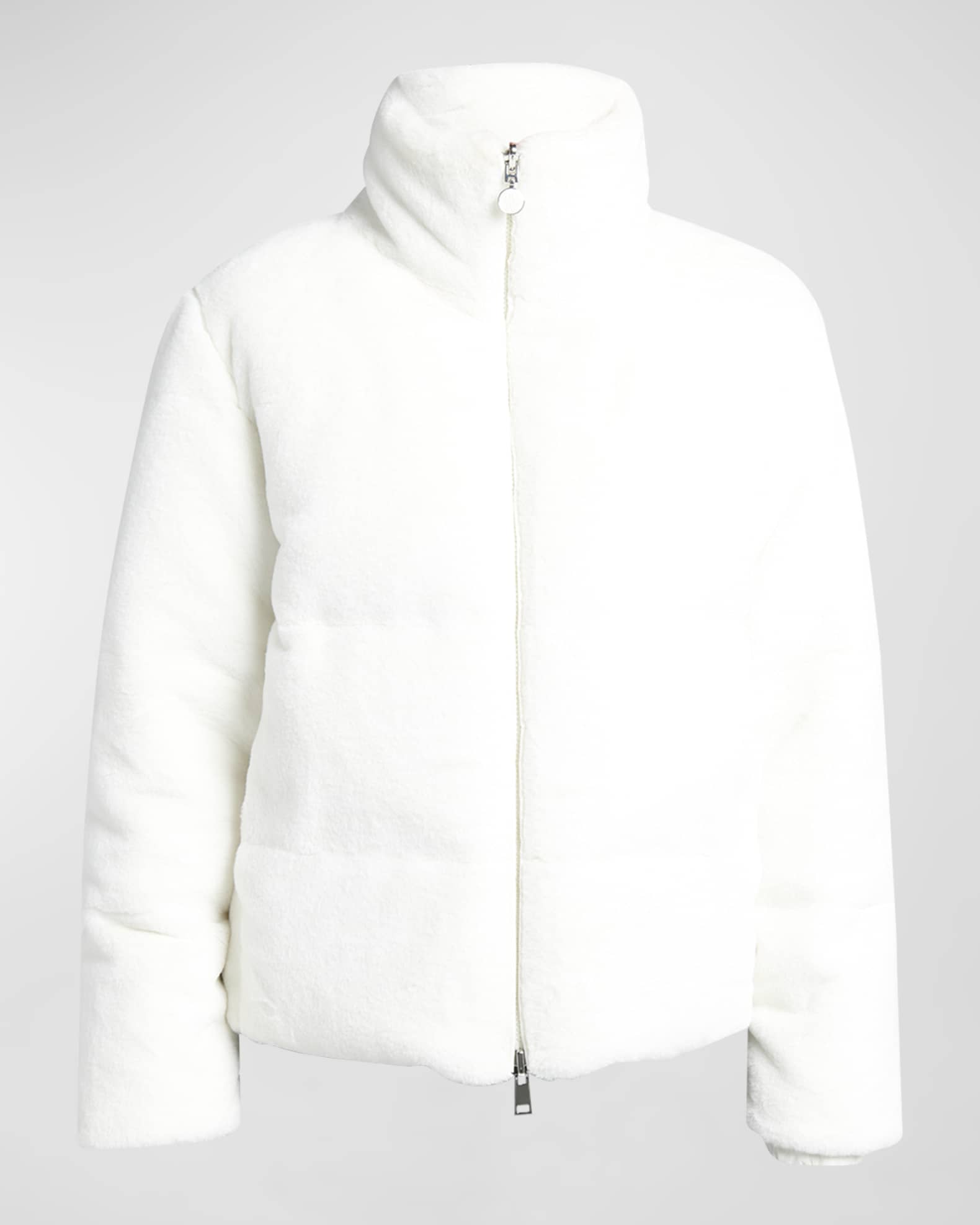 Fuzzy puffer jacket 2025
