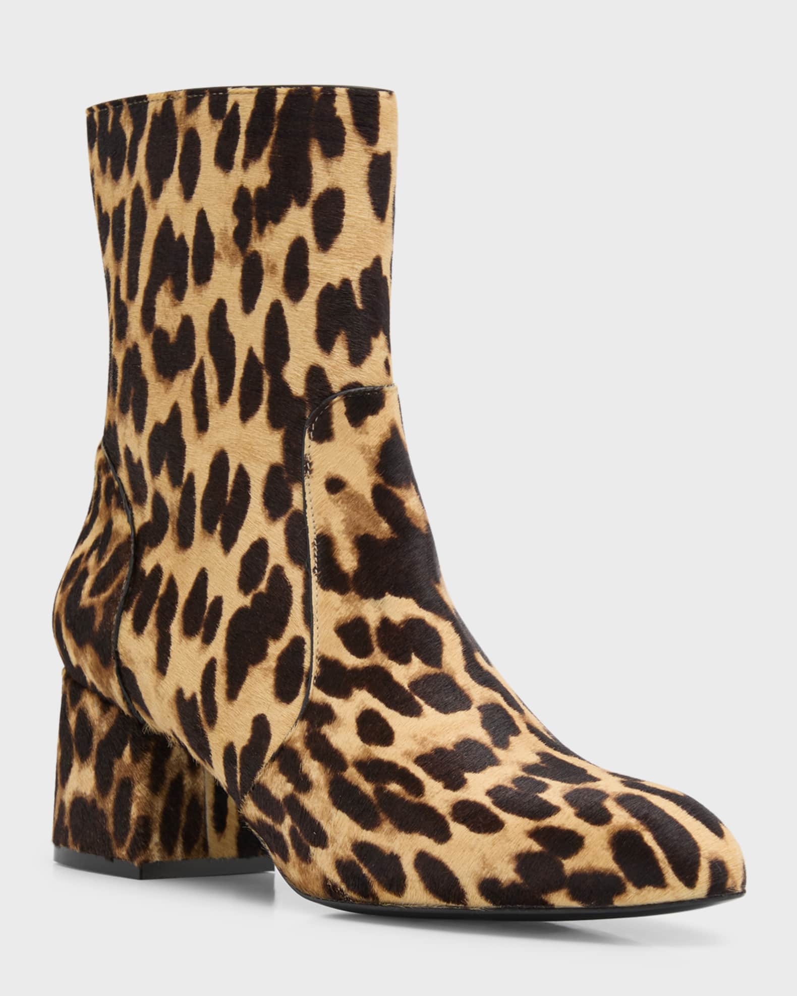 Oasis leopard print boots outlet