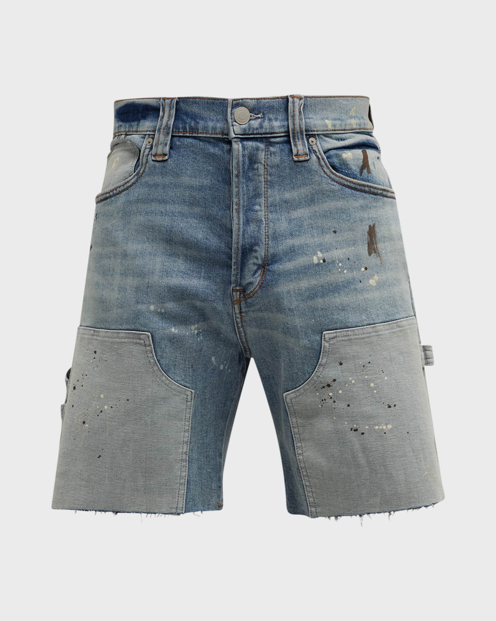 Louis Vuitton Distressed Carpenter Shorts