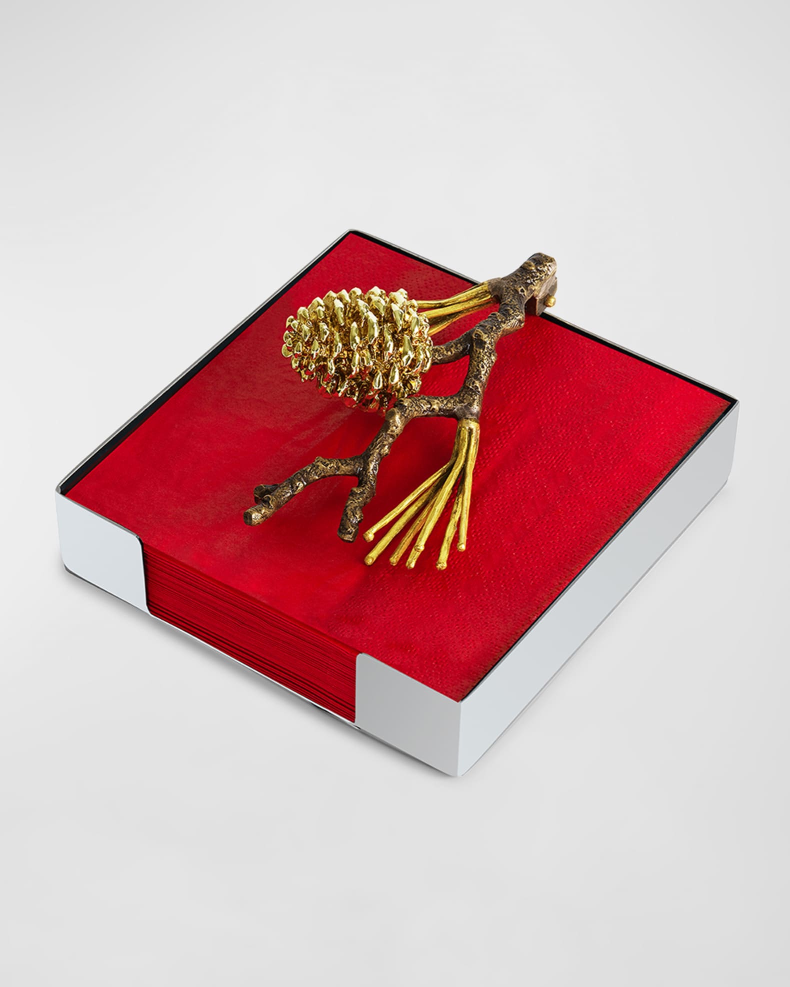 Pine Cone Cocktail Napkin Holder  0