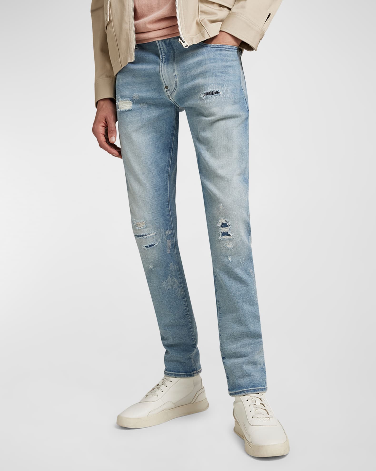 Zara - Skinny Jeans - Charcoal - Men