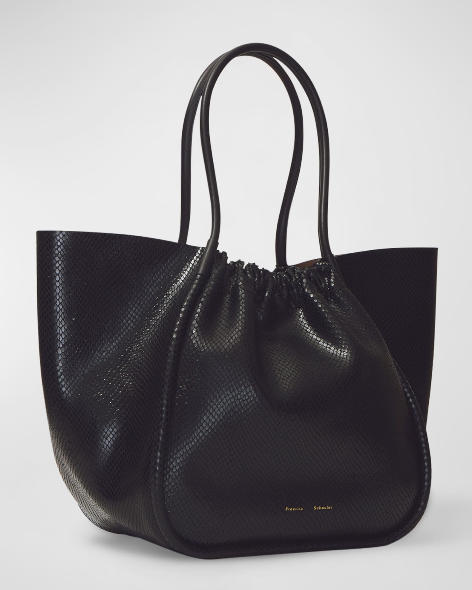 Proenza Schouler XL PythonEmbossed Tote Bag Neiman Marcus