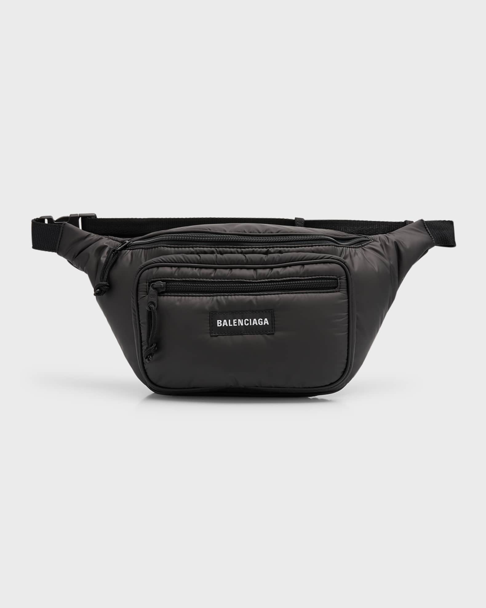 Balenciaga Men s Explorer Nylon Belt Bag Neiman Marcus