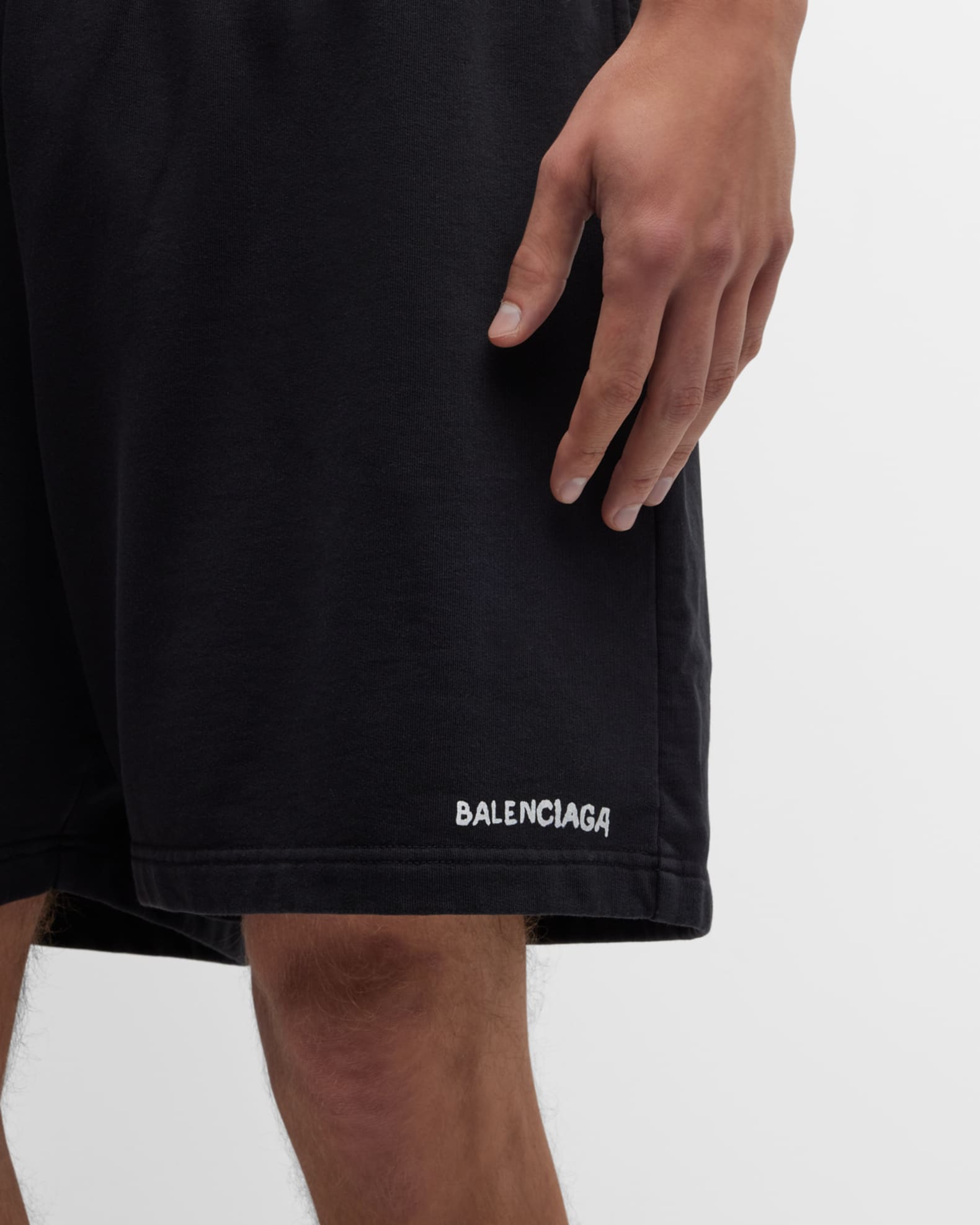 Balenciaga - Man - Black - Shorts main image 1