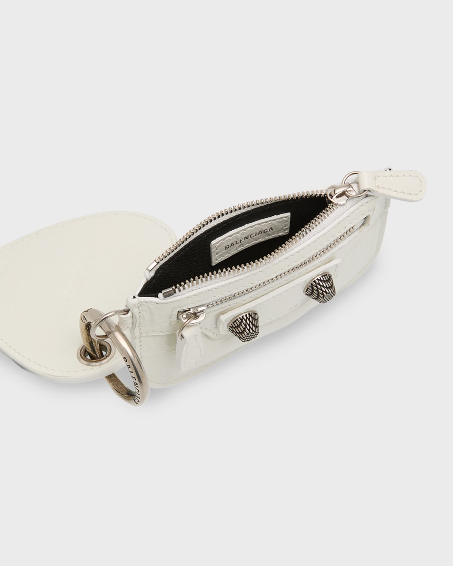 Balenciaga Le Cagole Charm Belt in Black | FWRD