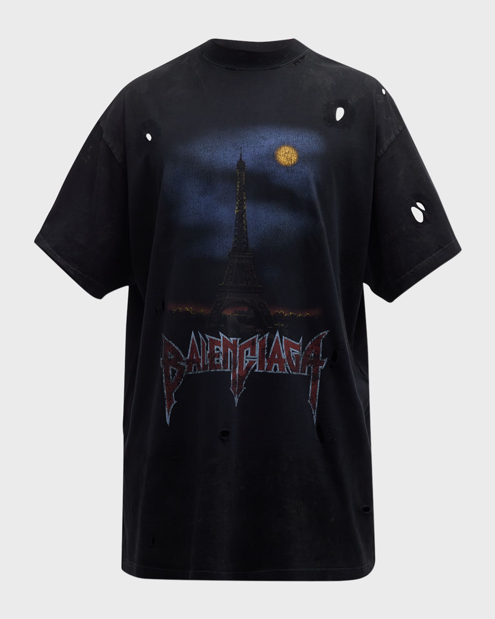 BALENCIAGA Paris Moon Tee Tシャツ | chidori.co