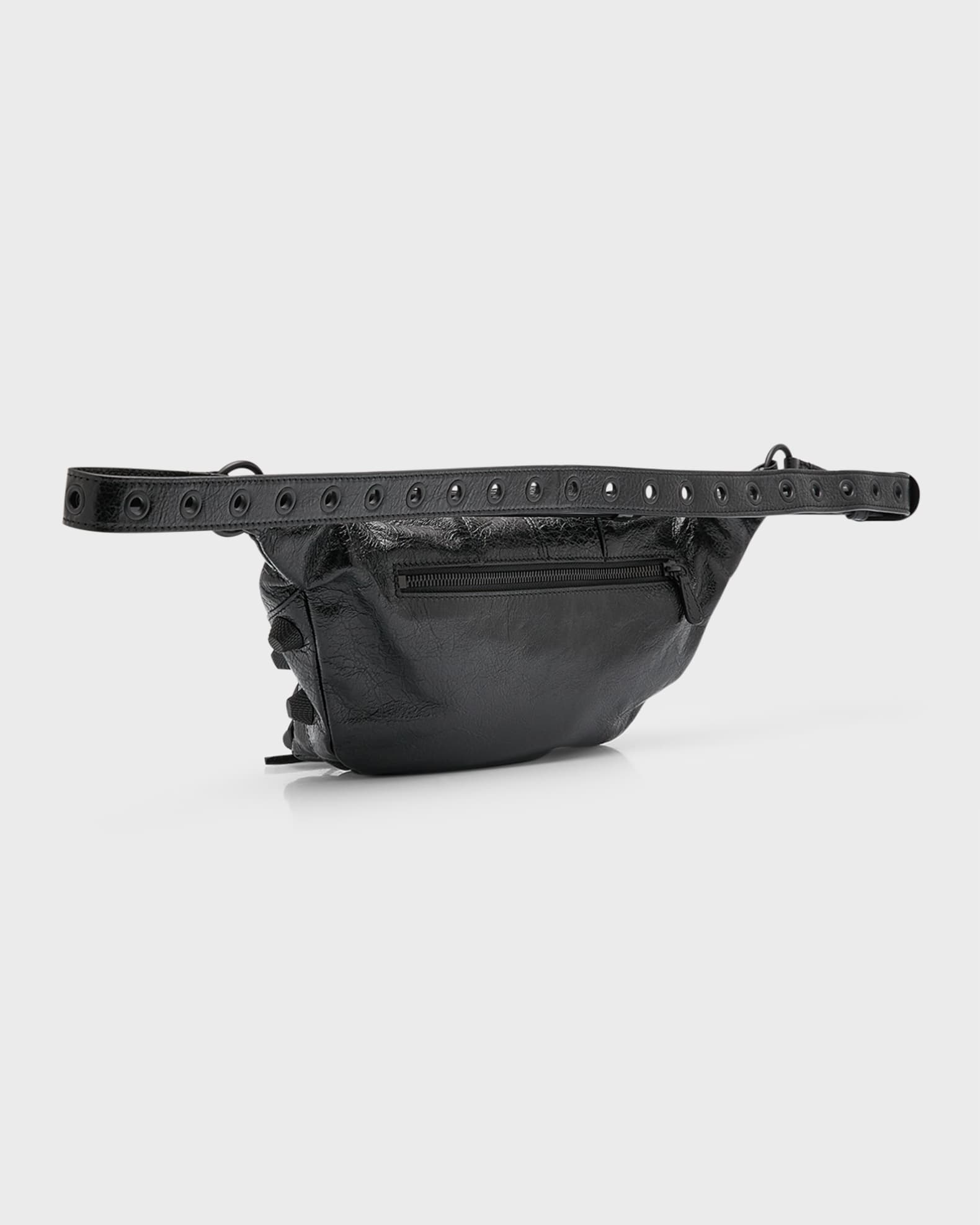 Le Cagole Medium leather shoulder bag in black - Balenciaga