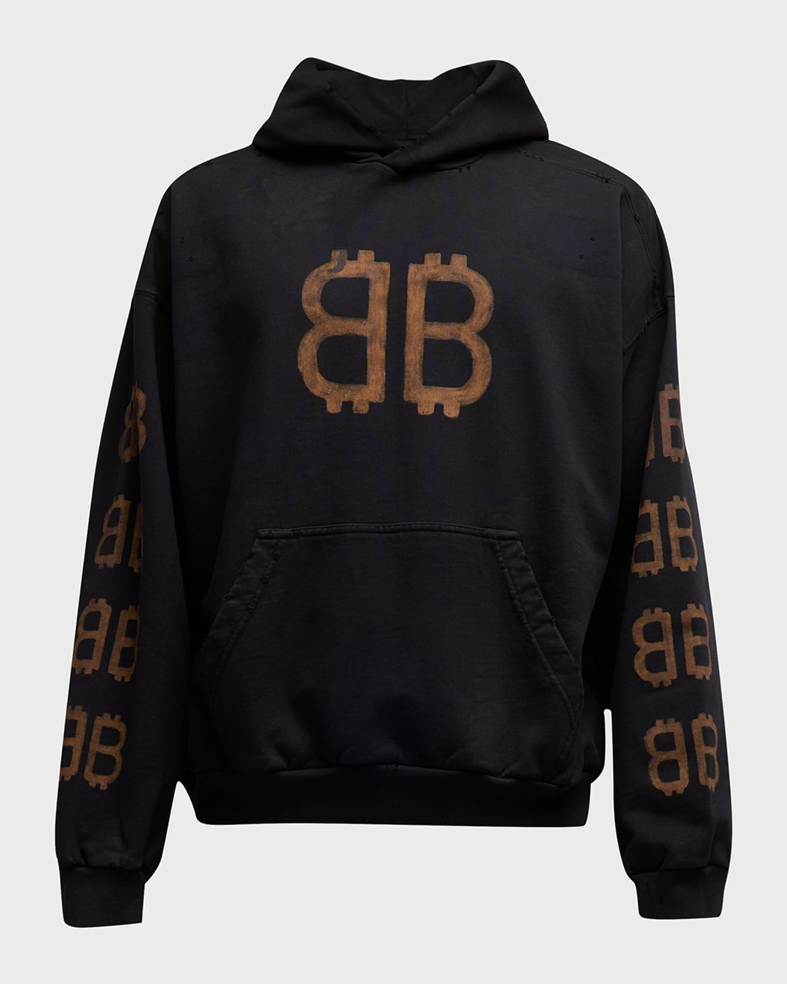 Logo Hoodie Medium Fit in Black