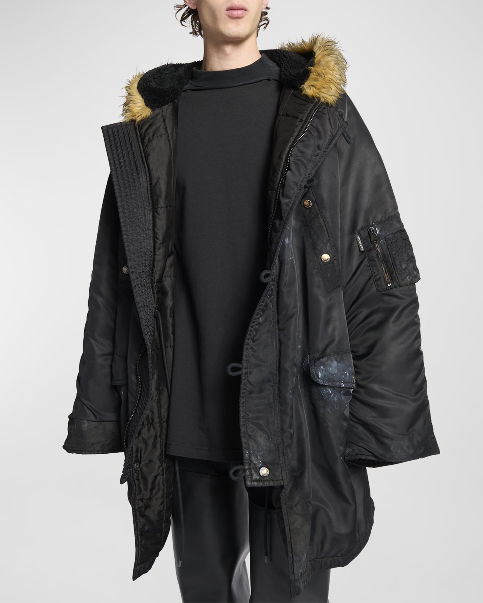 Balenciaga military jacket online