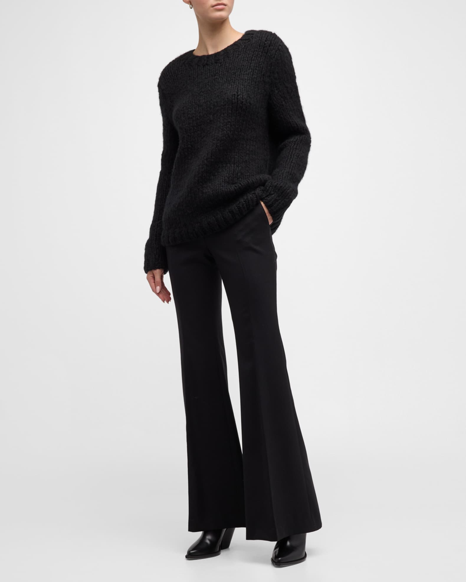 Lawrence Cashmere Crewneck Sweater 1