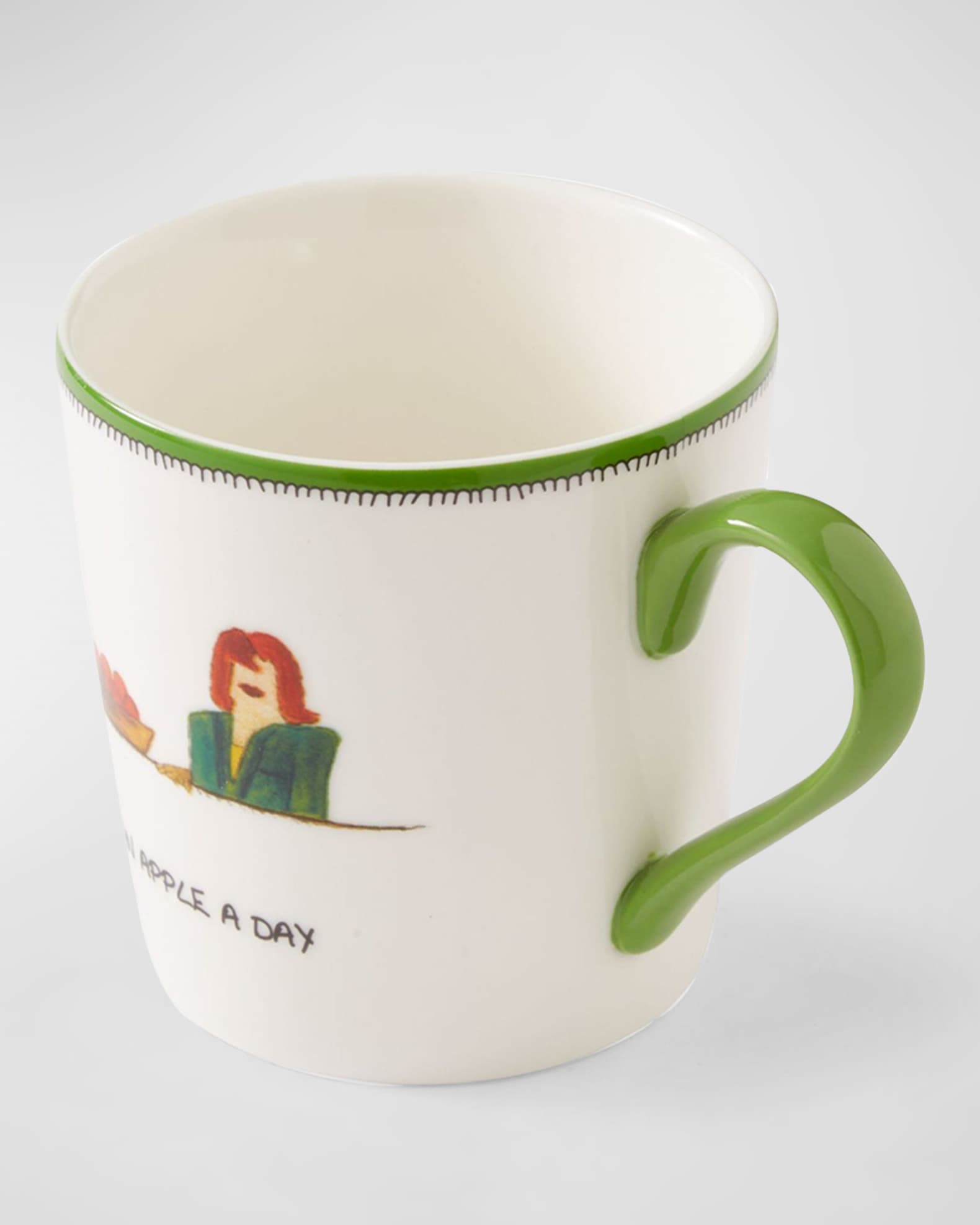 Kit Kemp For Spode Apple A Day Doodle Mug | Neiman Marcus